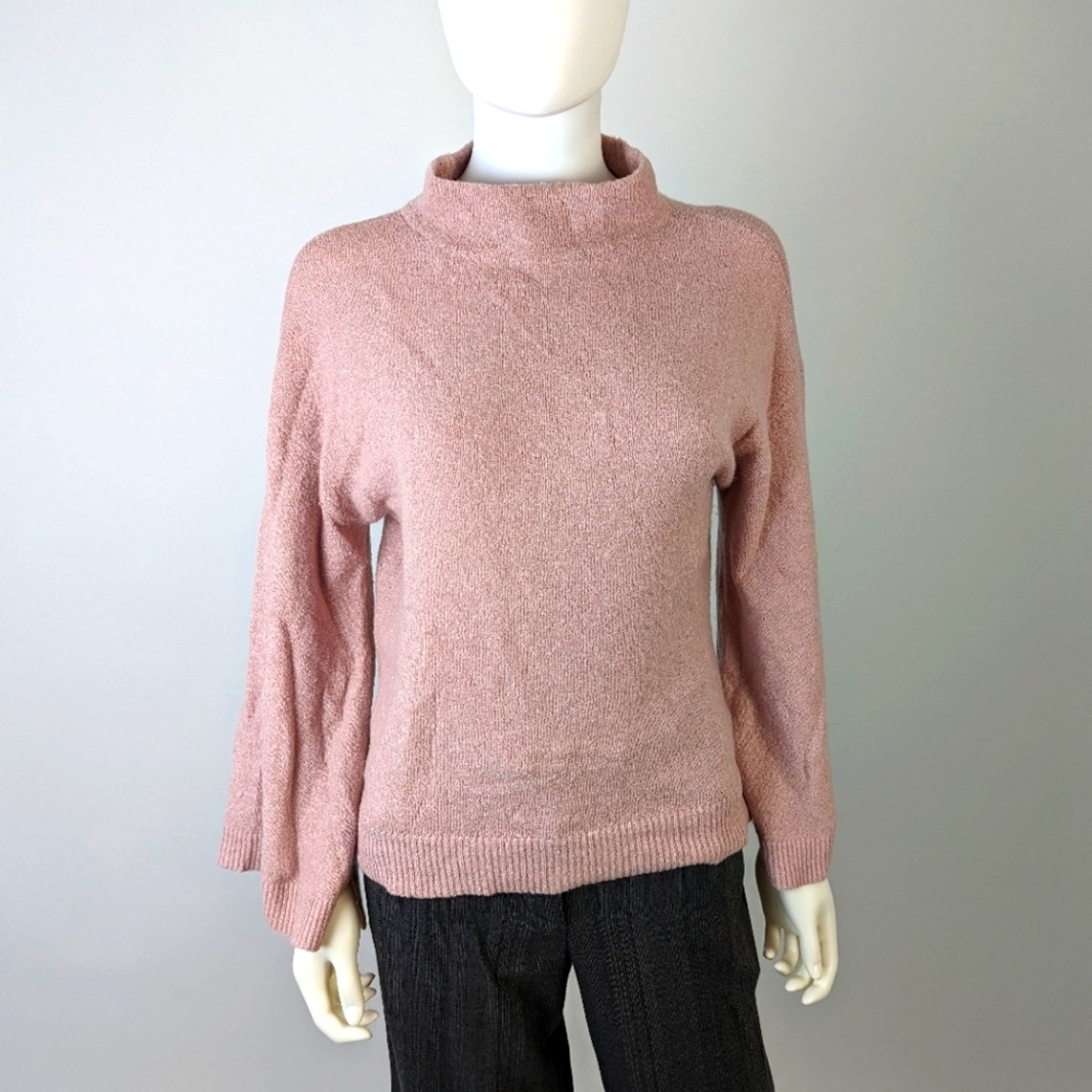 BP Mock Neck Pink Sweater XXS