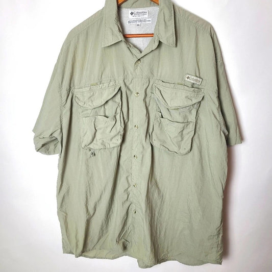 Columbia PFG Bonehead Button Down Shirt XXL