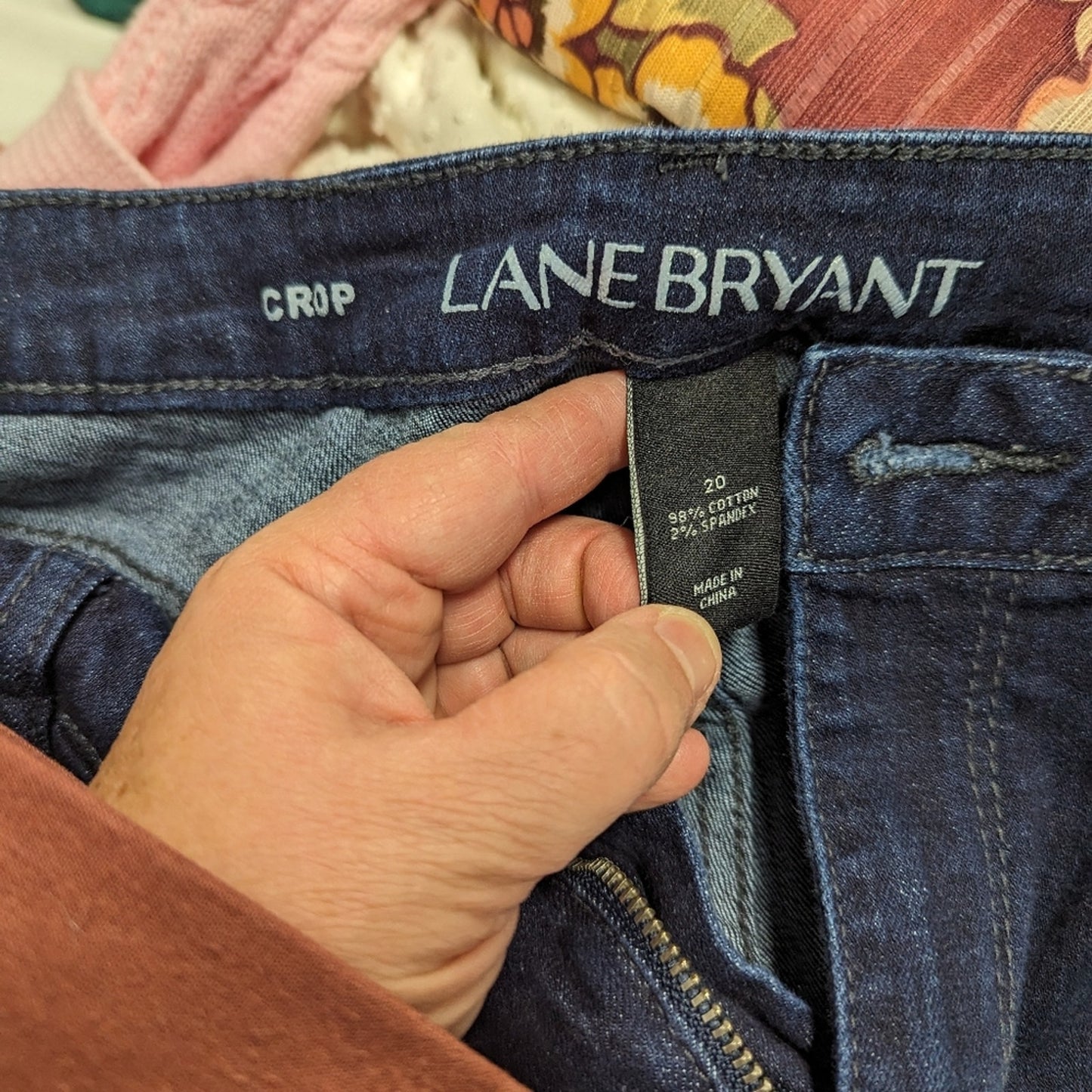 Lane Bryant Crop Jeans - 20