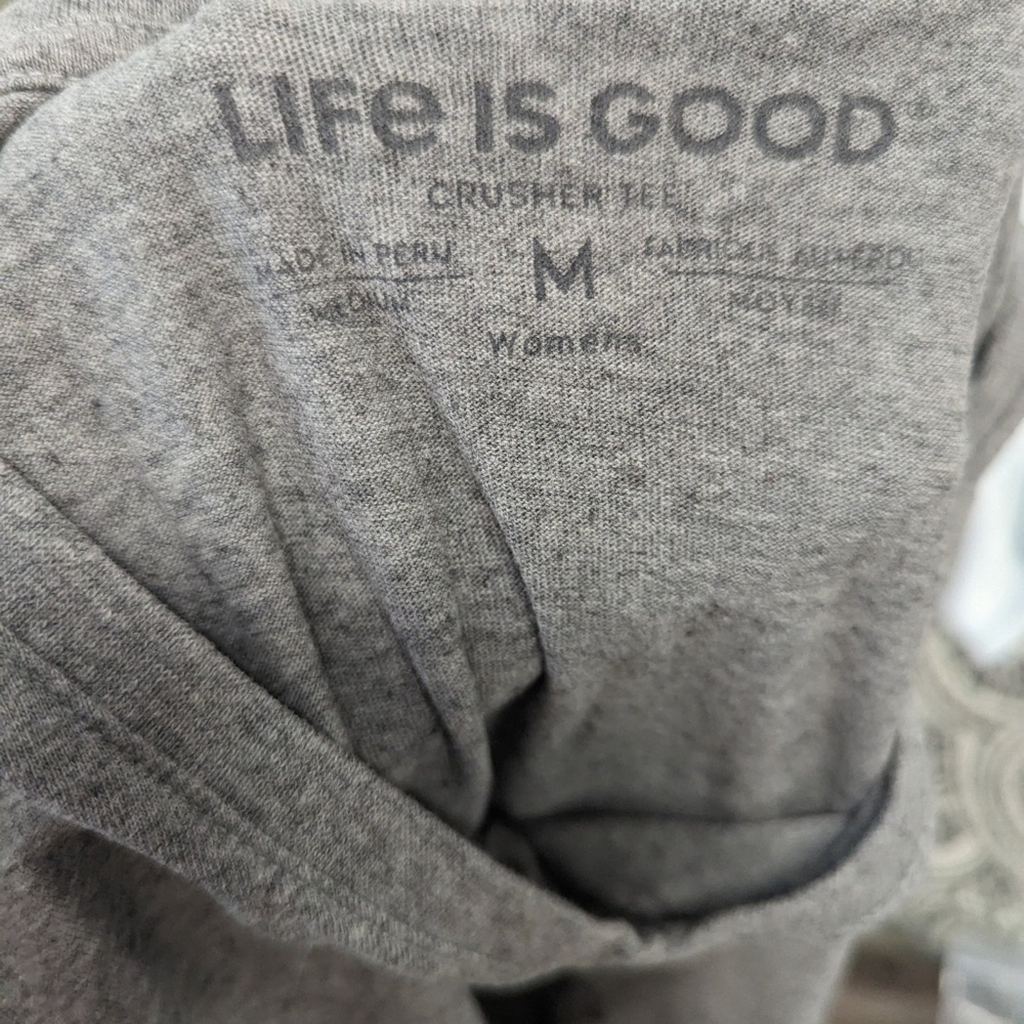 Life is Good Crusher Tee Shirt - Medium