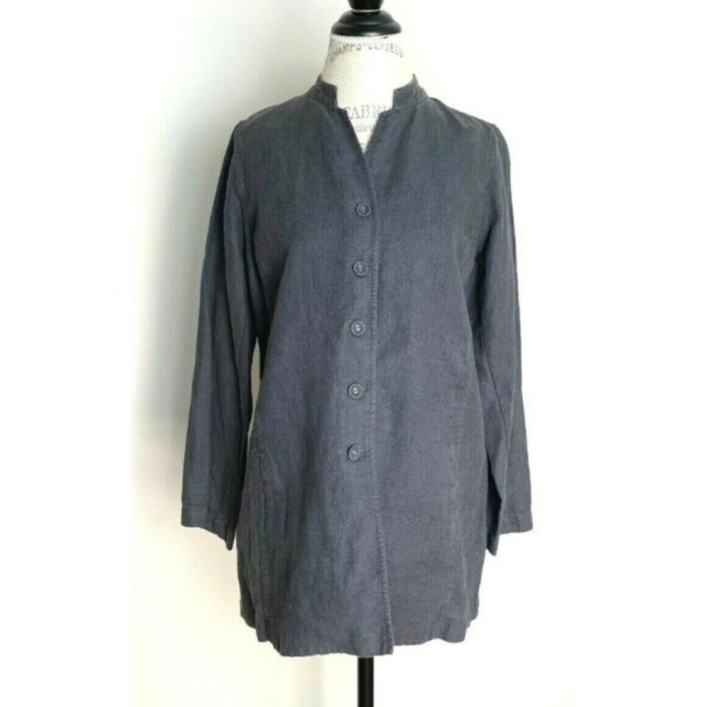 Eileen Fisher Irish Linen Jacket /  M