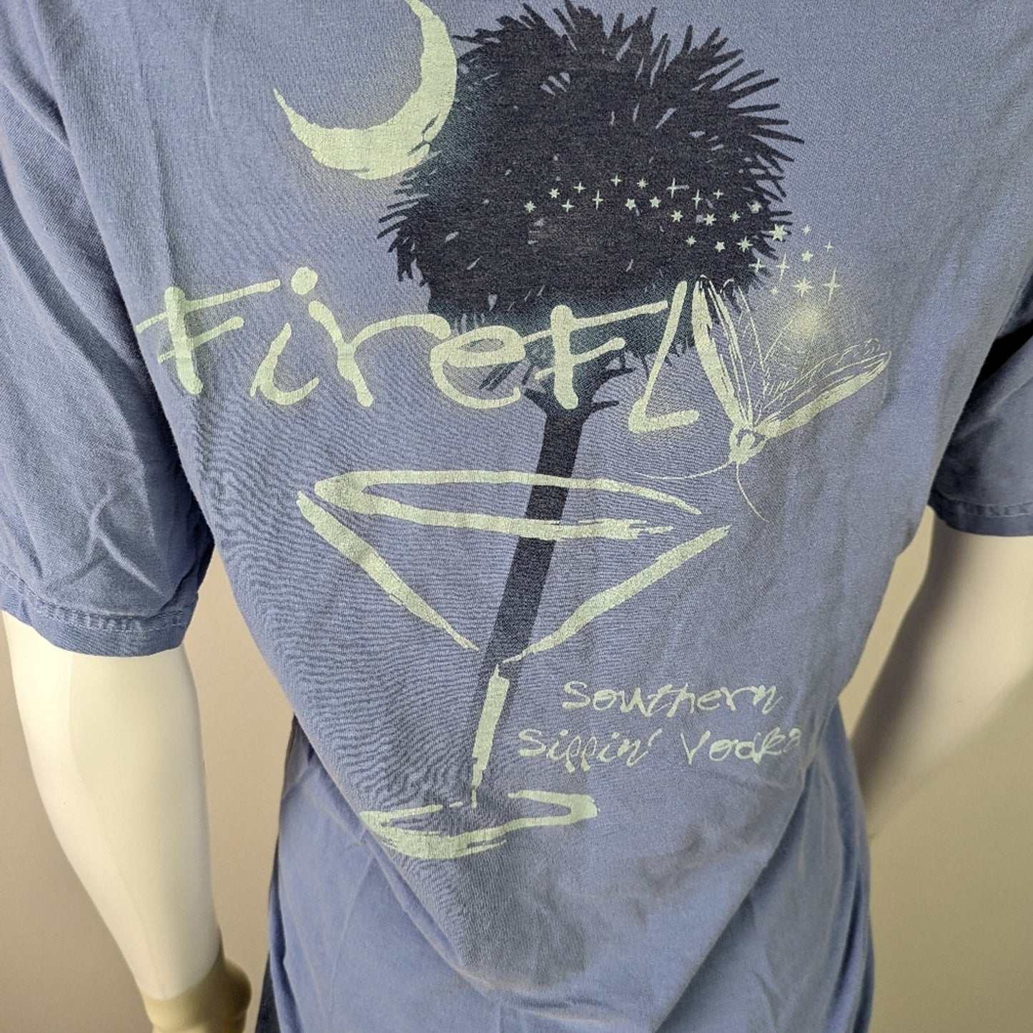 Firefly Vodka Pigment Dyed Tee Shirt S