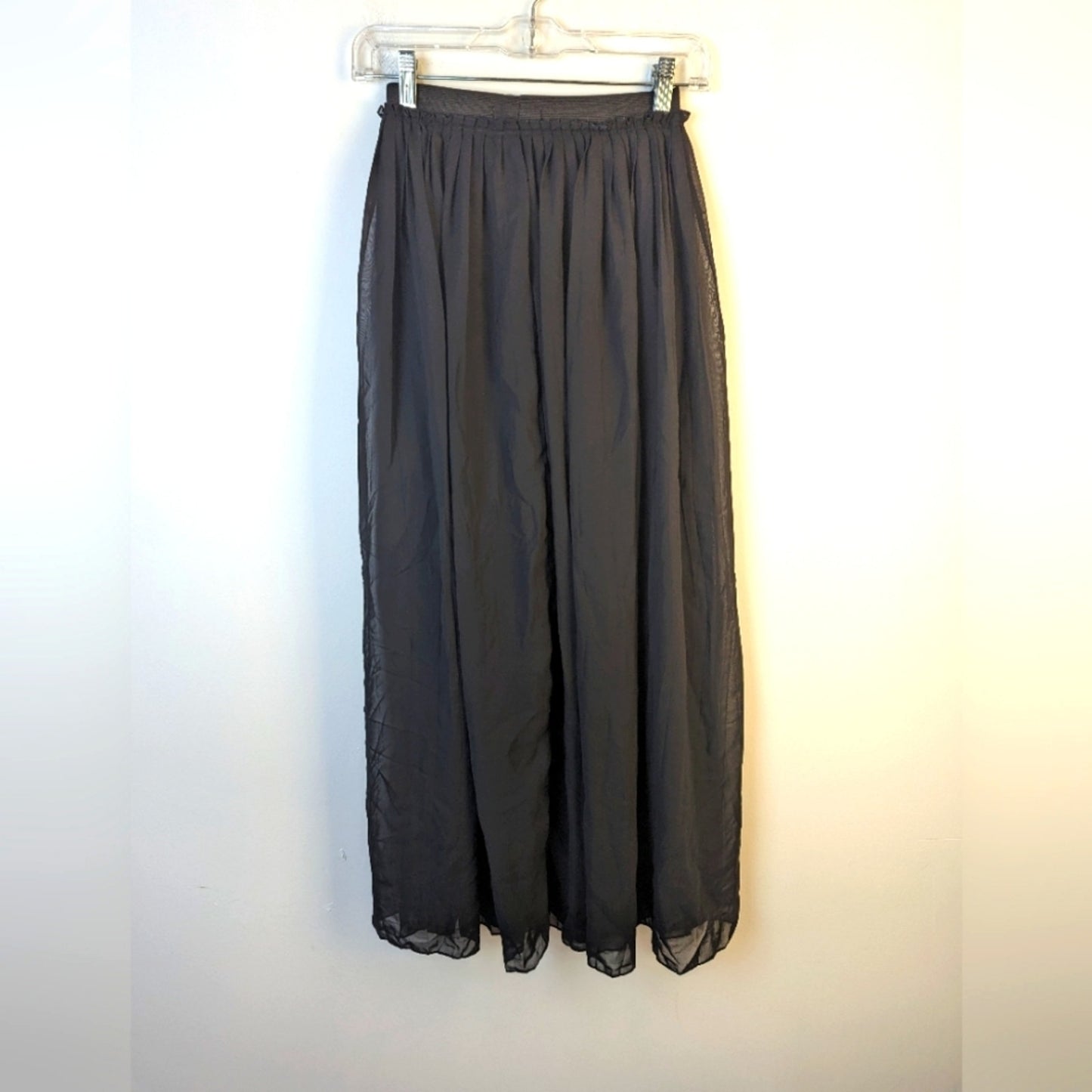 Gianni Bini Sheer Maxi Skirt / XS