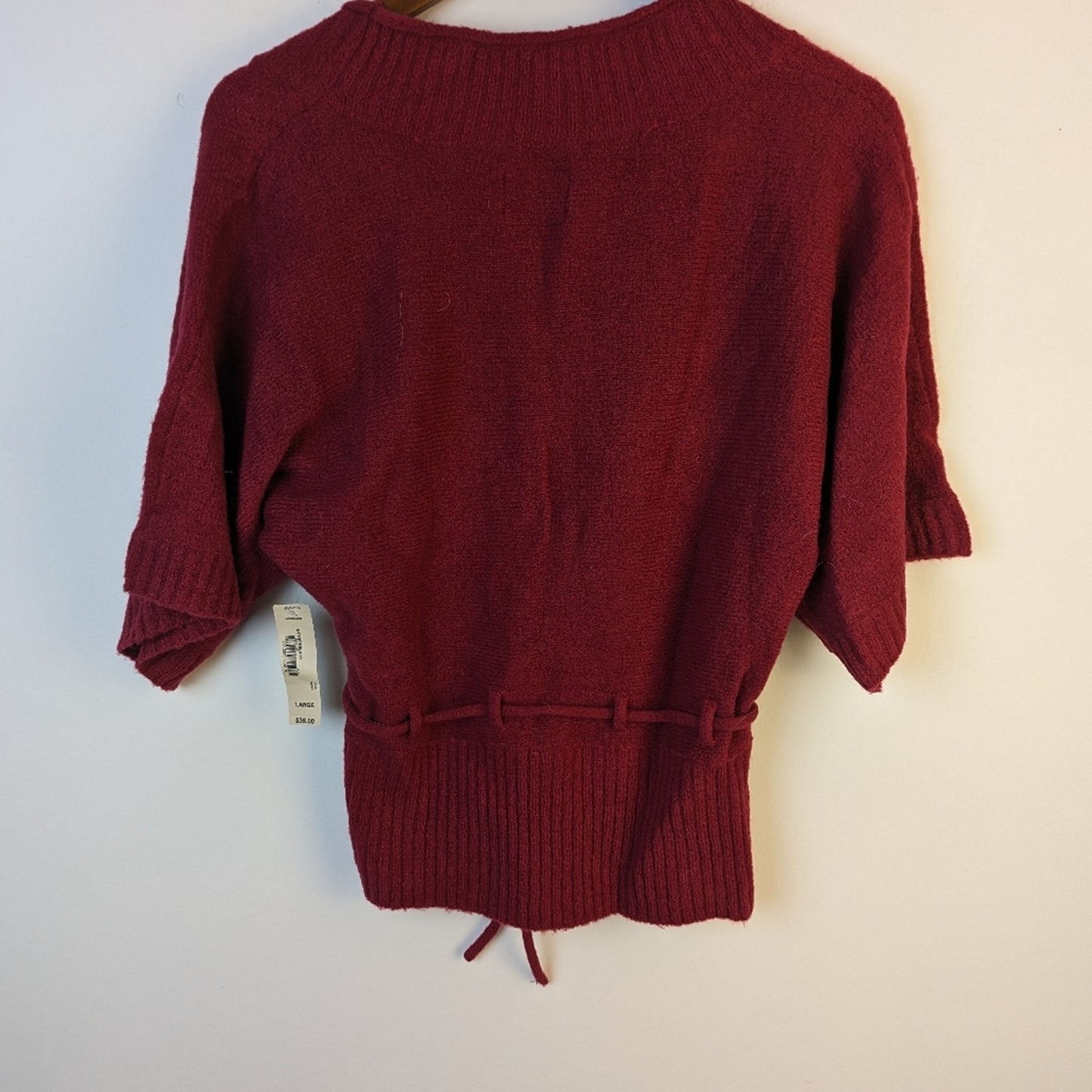 NWT Decree V-Neck Sweater / Large