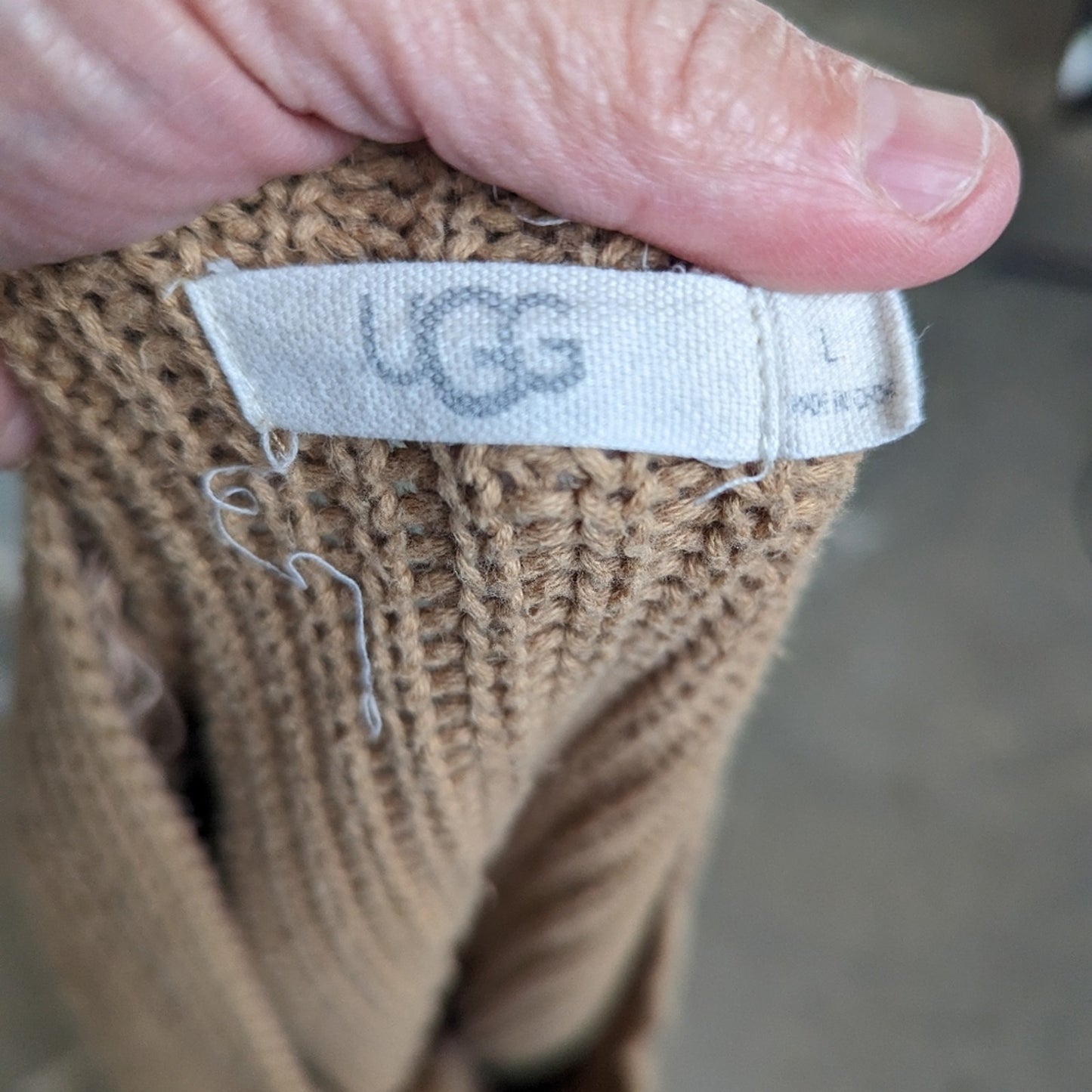 UGG knit oversized sweater - L