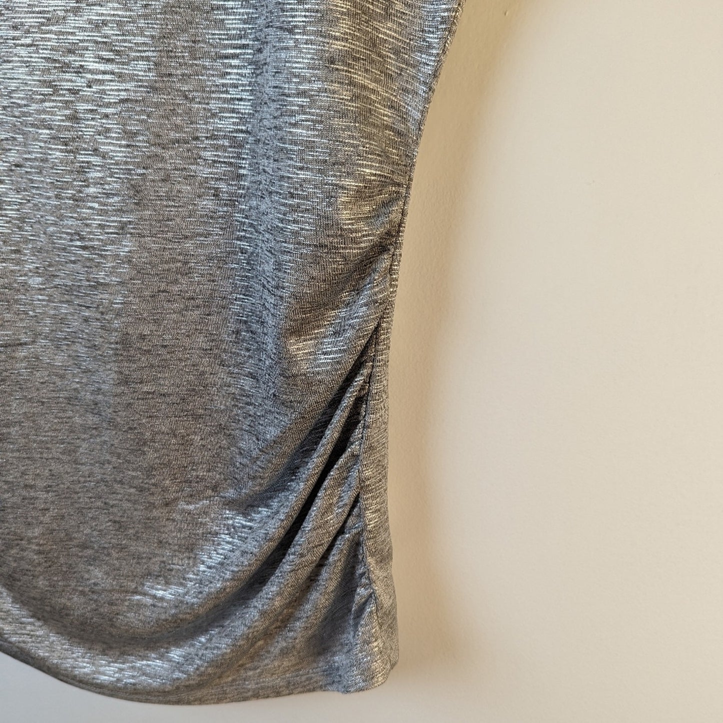 Calvin Klein Metallic Top / Medium