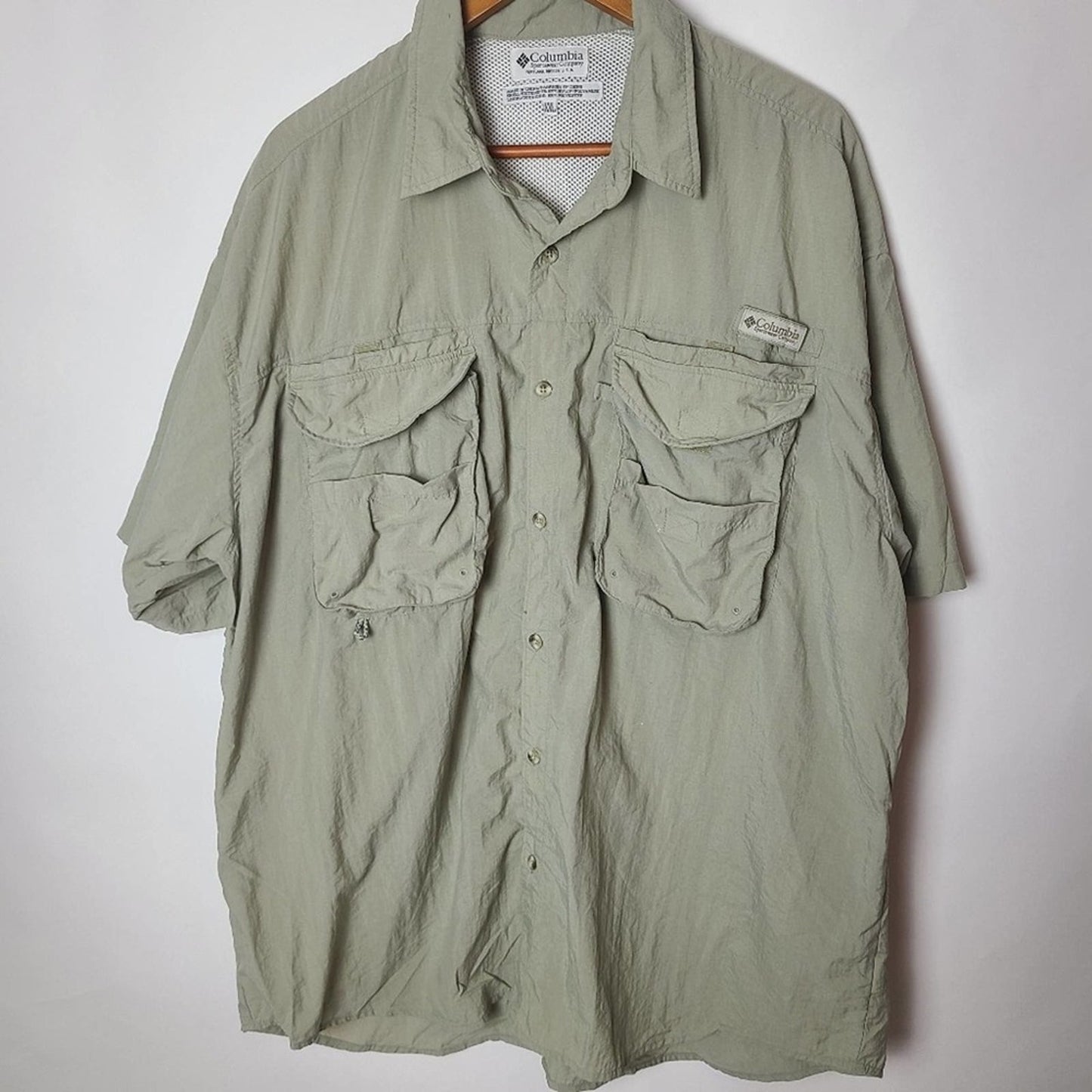 Columbia PFG Bonehead Button Down Shirt XXL