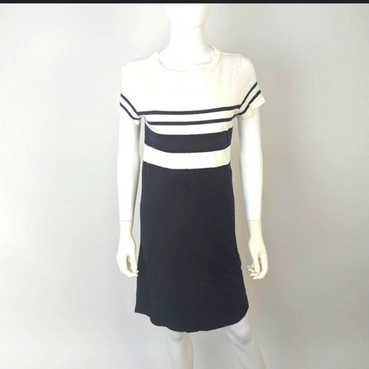 Workshop Striped Tee Shirt Dress / Small