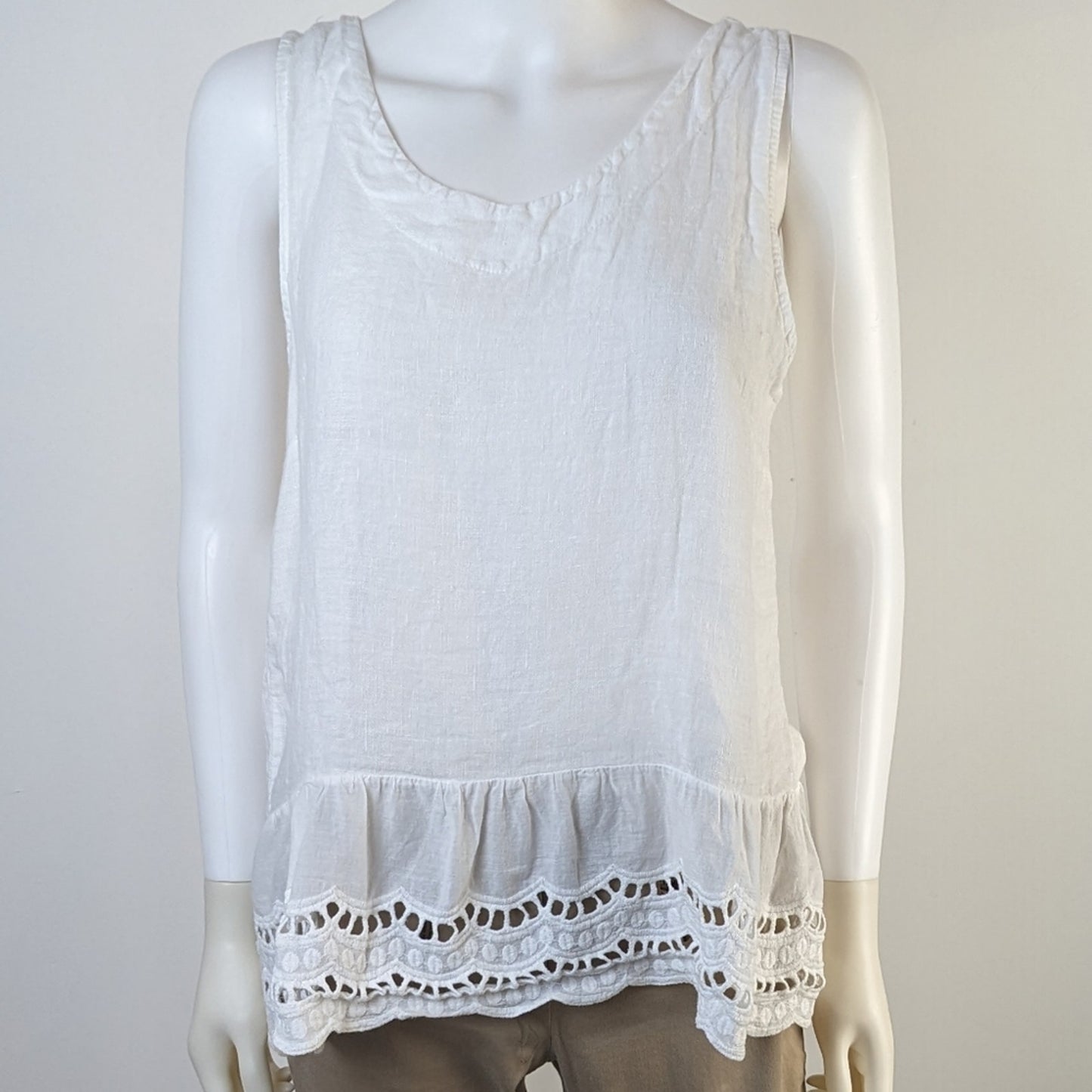 Valentina Naldi Italian Linen Top - Medium