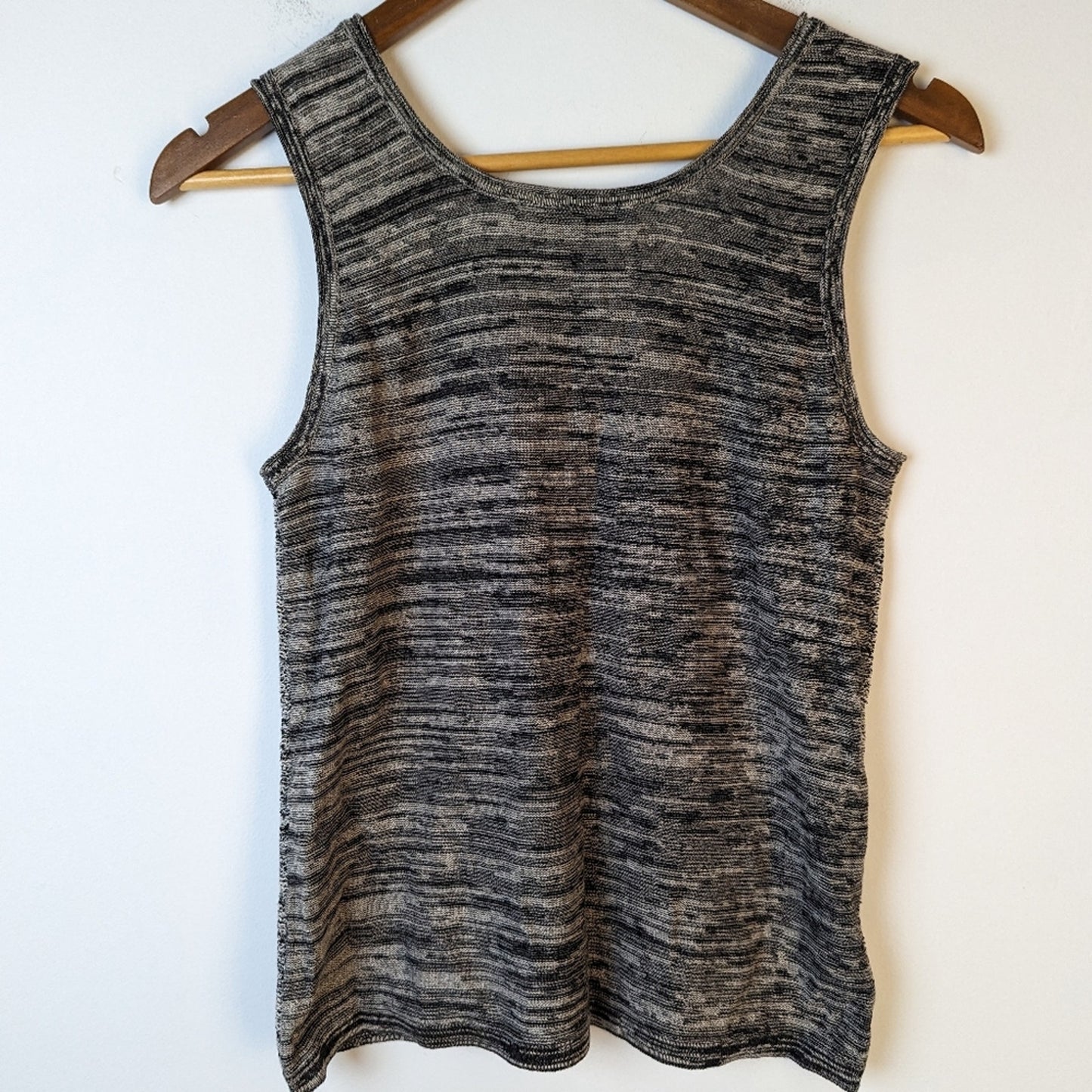 Loft Grey Shimmering Knit Tank / XS