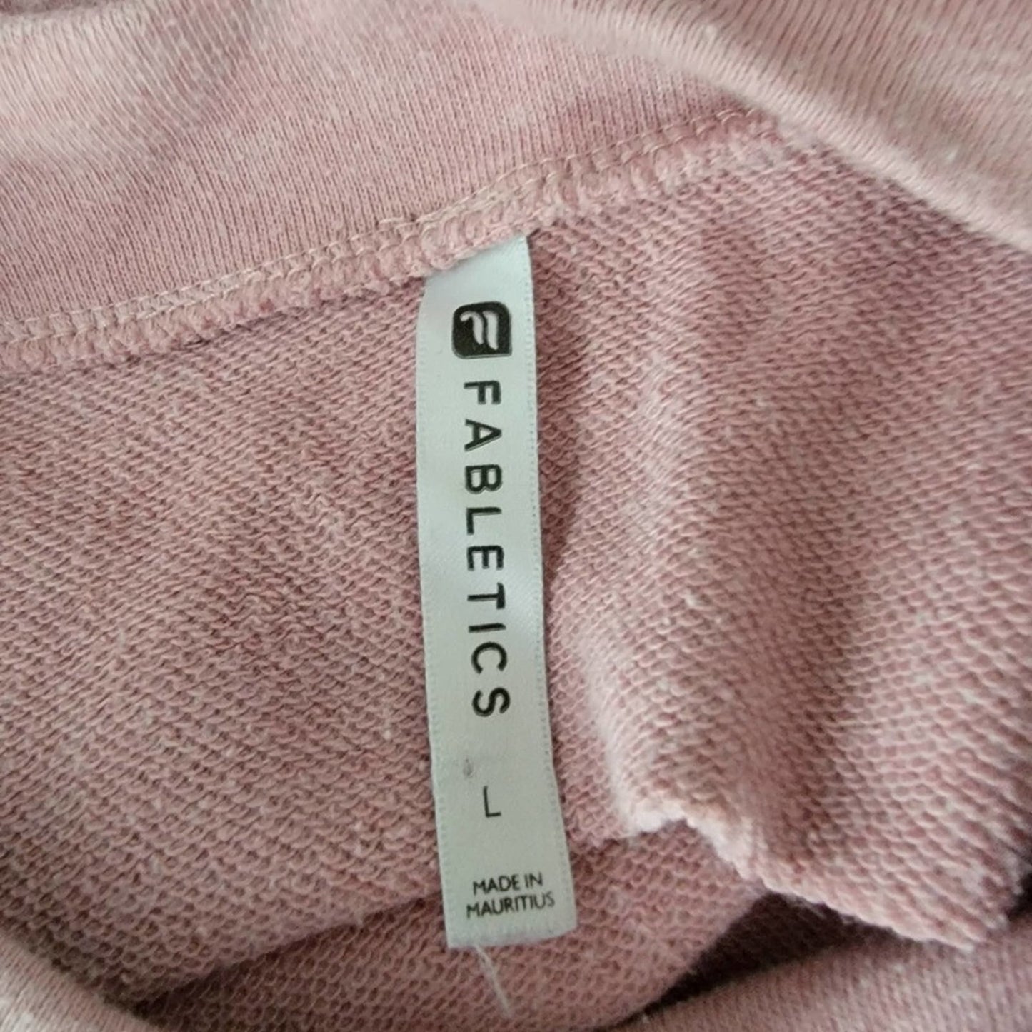 Fabletics  Selena Pullover Cinch Waist Blush Sweater - L