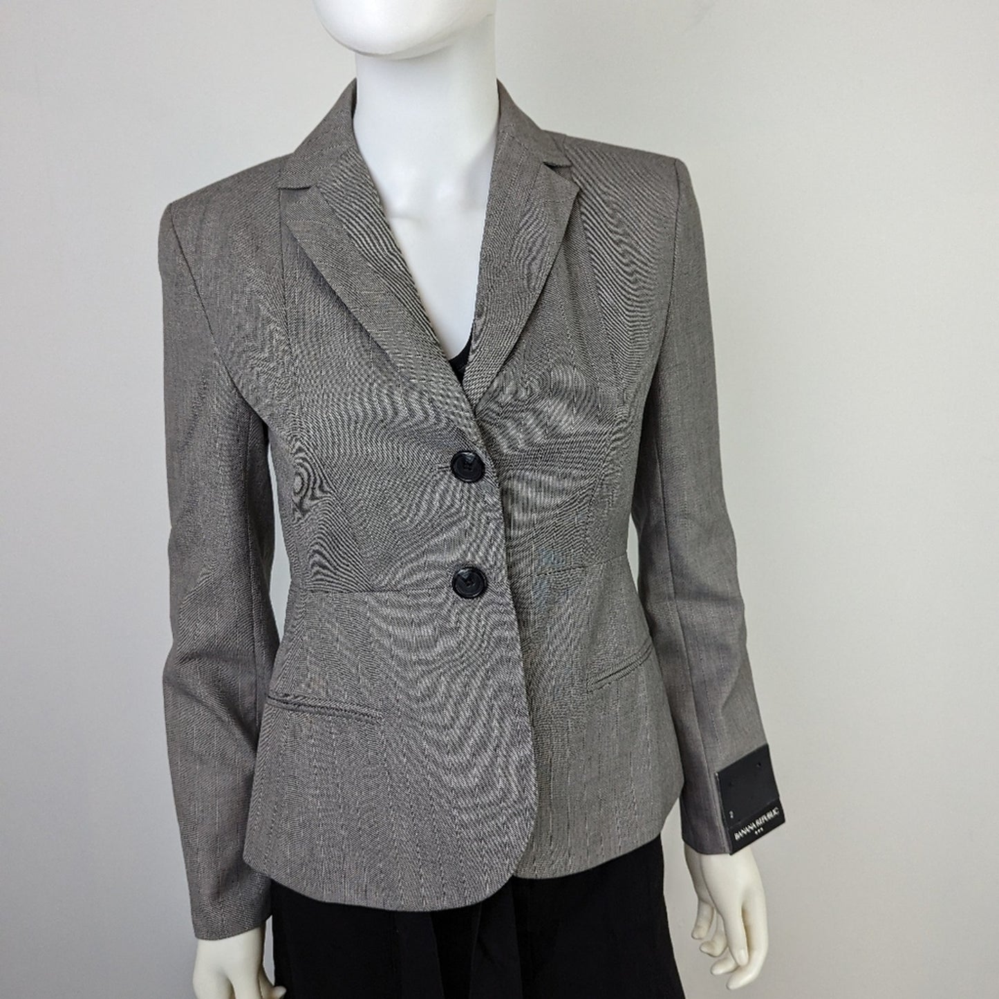 NWT Banana Republic Grey Jacket 2