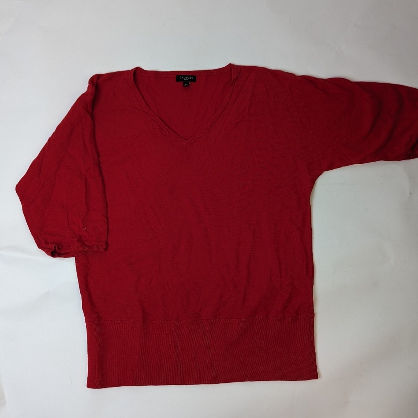 Talbots Red Sweater / Medium Petite