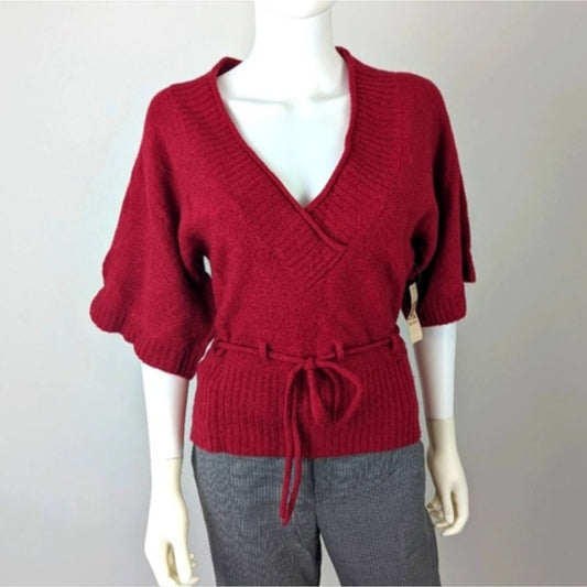 NWT Decree V-Neck Sweater / Large