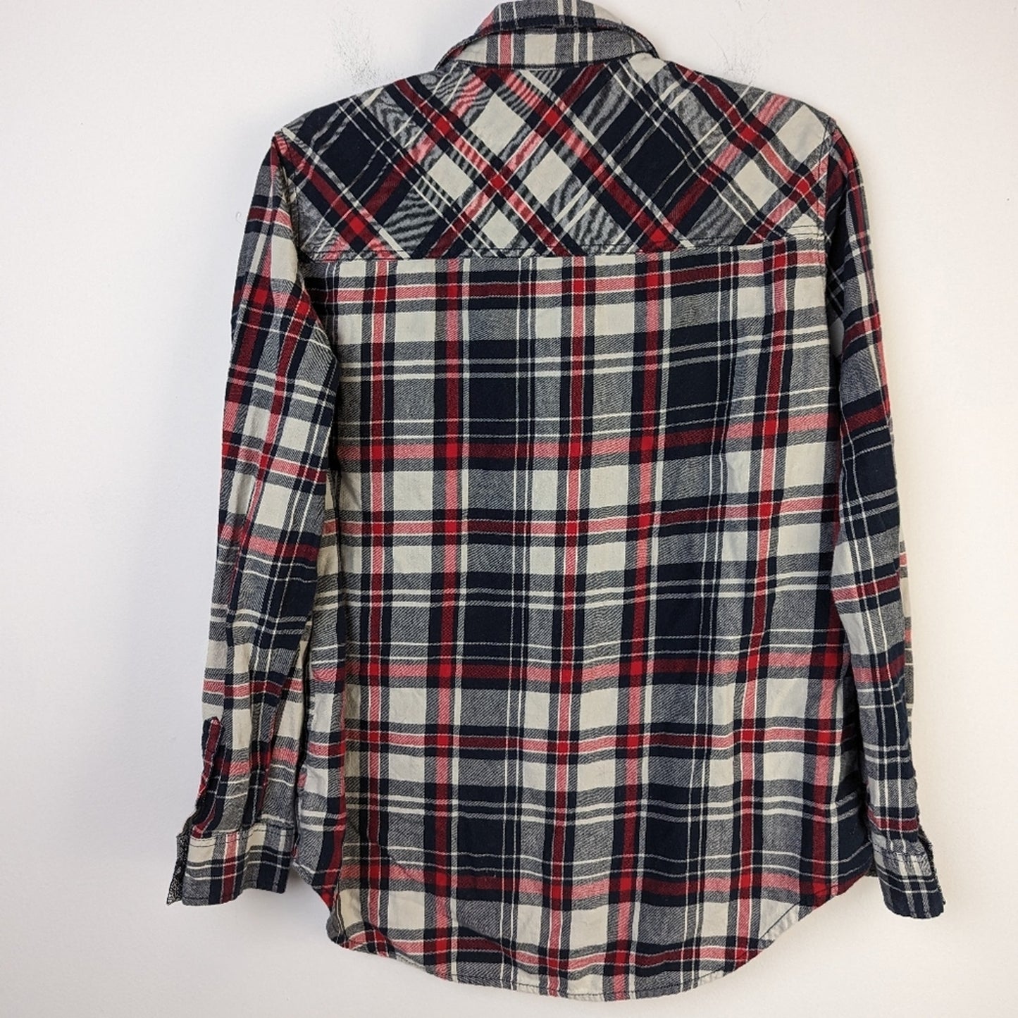 Young & Reckless Plaid Button Front Shirt - Medium