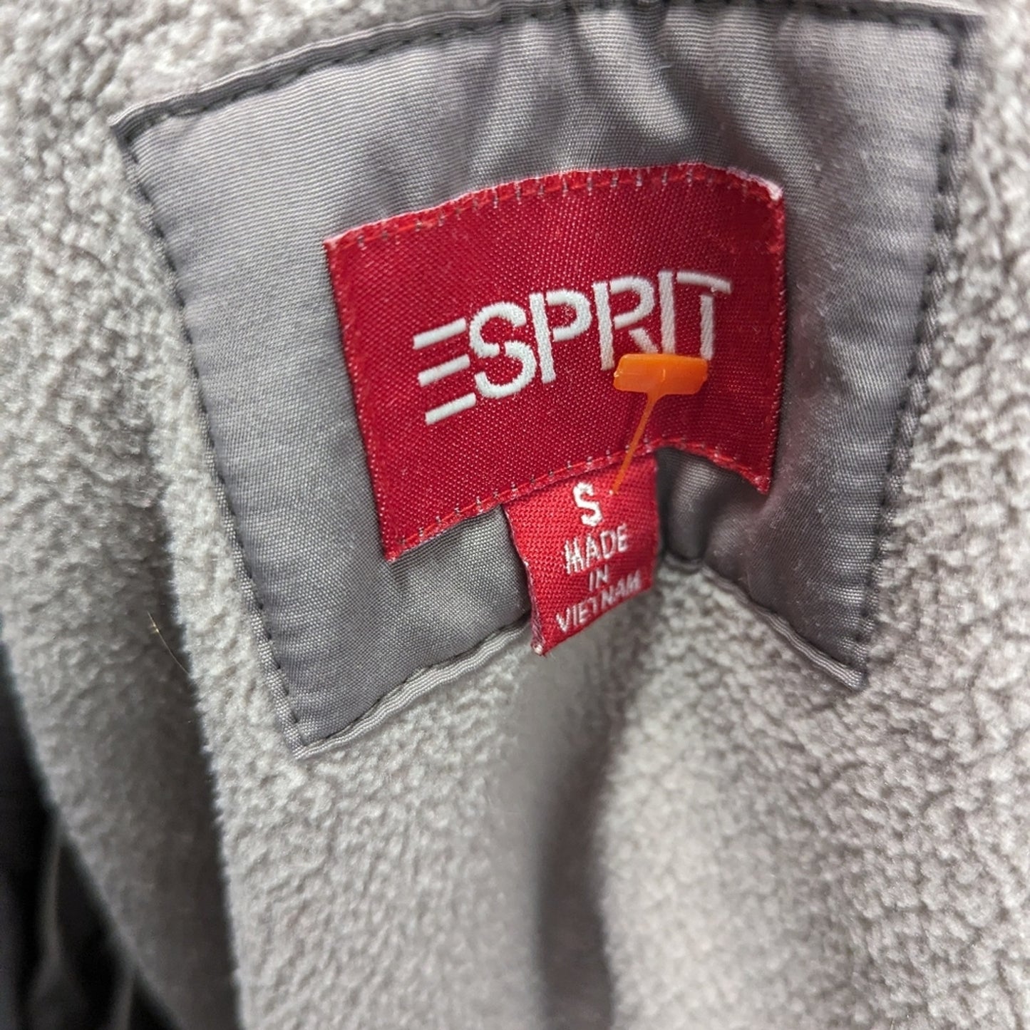 Esprit Quilted Hooded Jacket - Small