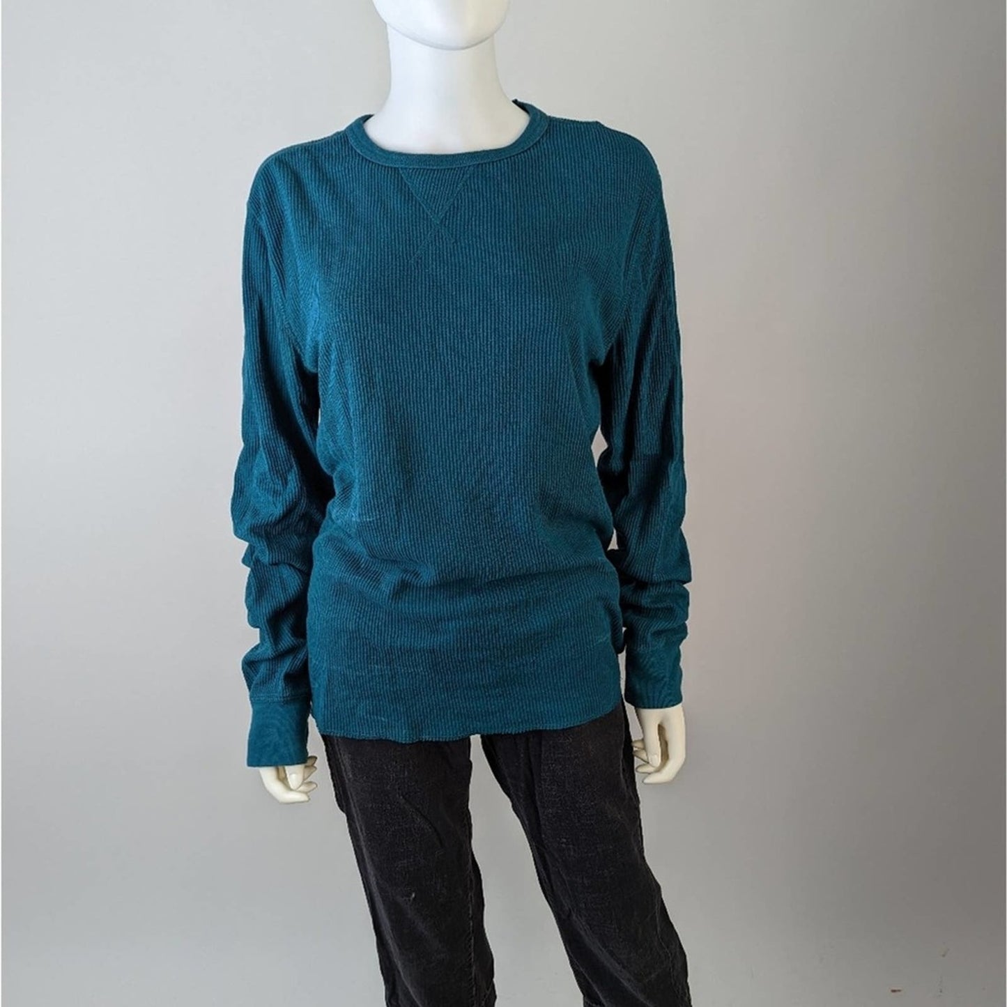 Red Camel Teal Henley M