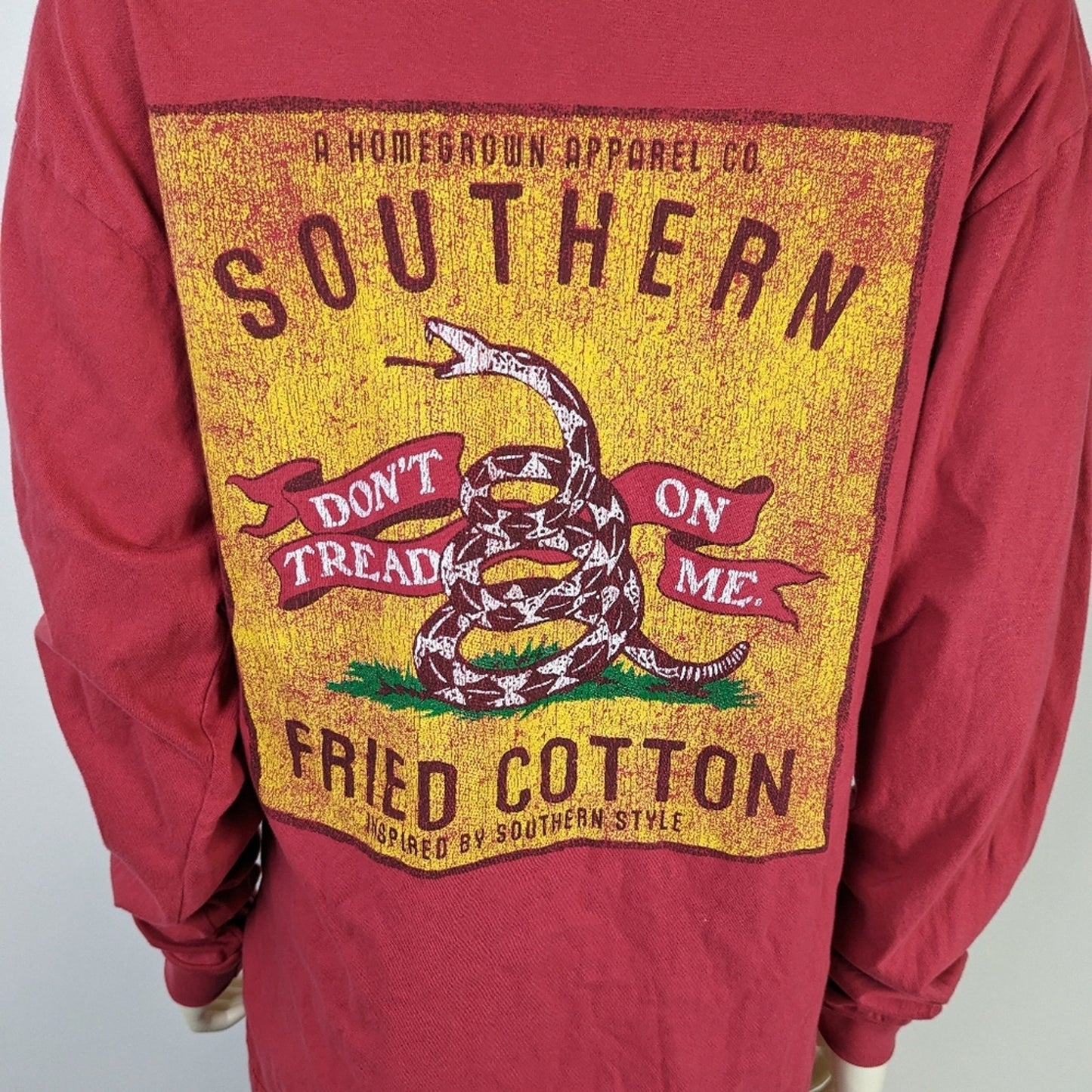 Southern Fried Cotton Tee Shirt M