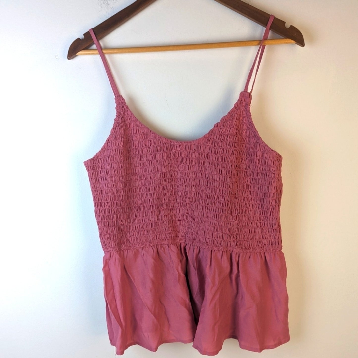 Bibi Shirred Tank Top - XL