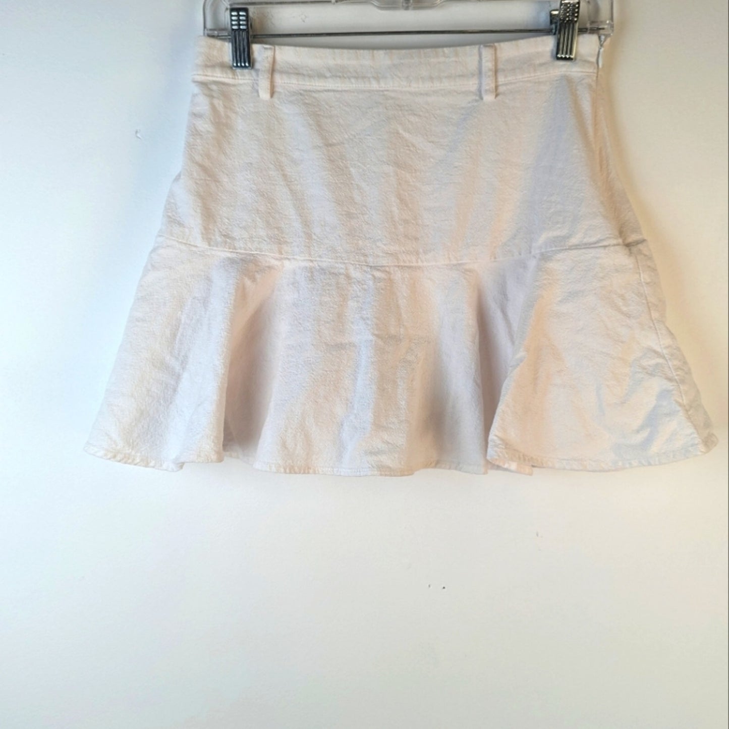 Grade + Gather Linen Skater Skort-  Small