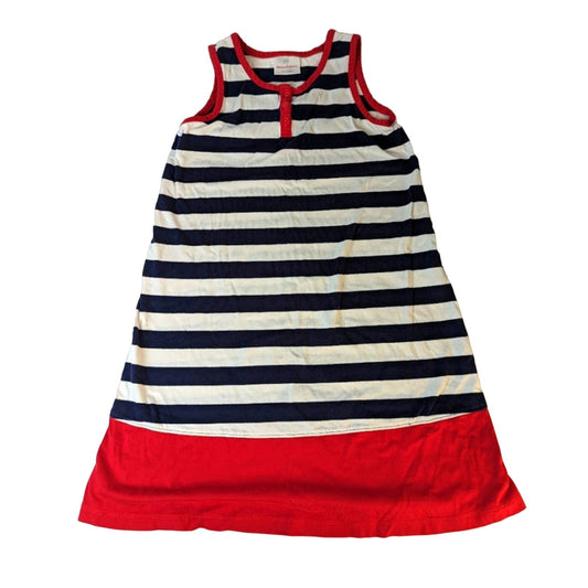 Hanna Andersson Striped Dress / 130 - 8