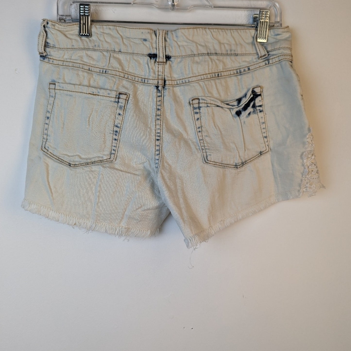 Vintage Acid Washed Jean Shorts - 11