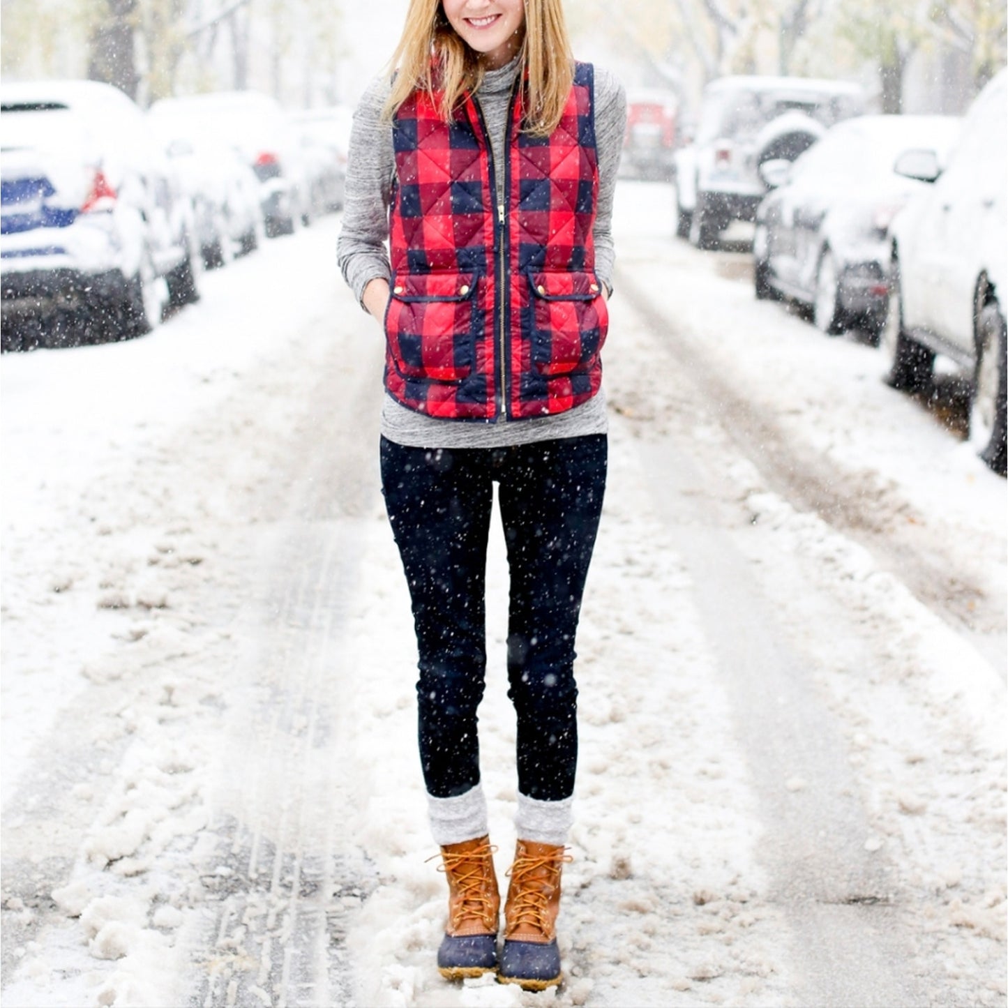 Mad for Plaid Buffalo Plaid Vest - Medium