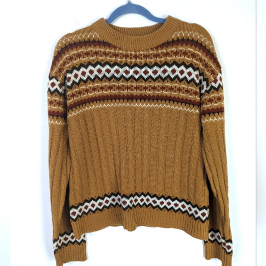 Vintage 70's Knit Sweater L