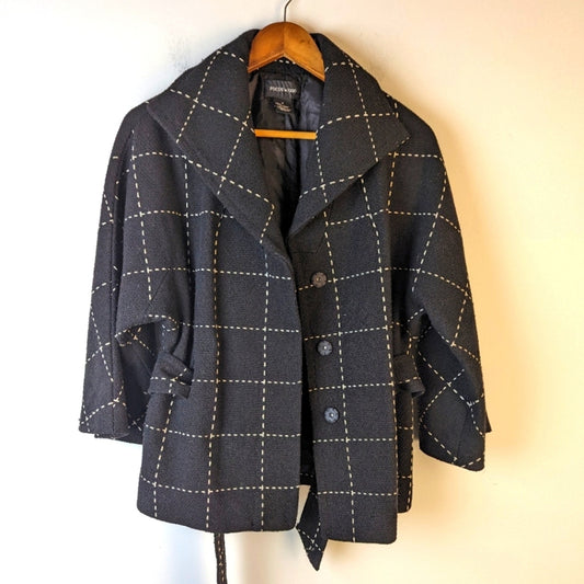 Focus 2000 Wool Plaid Coat / 10