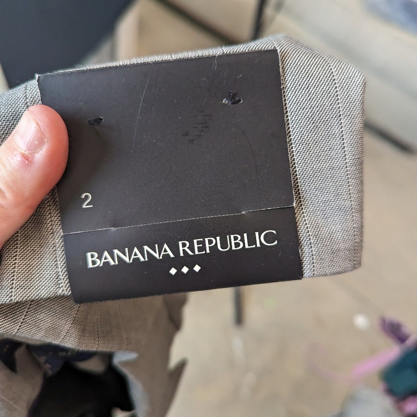 NWT Banana Republic Grey Jacket 2