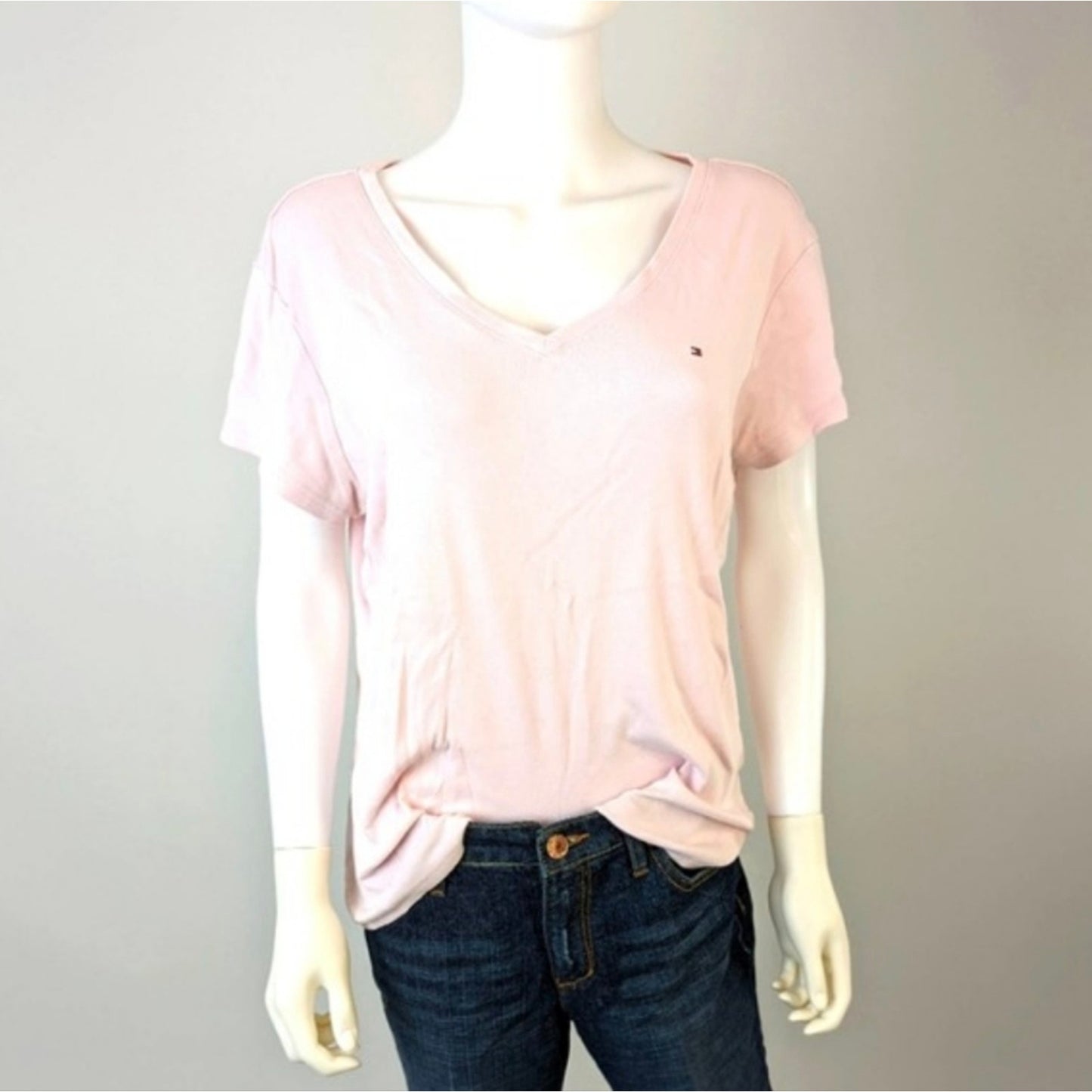 Tommy Hilfiger Pink Tee Shirt / XXL