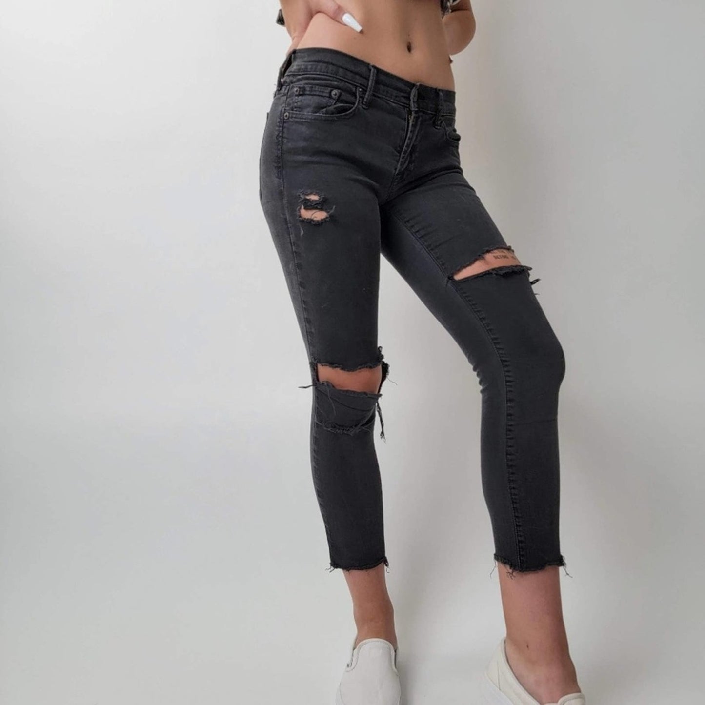 Lucky Brand Distressed Sweet N' Straight Jeans