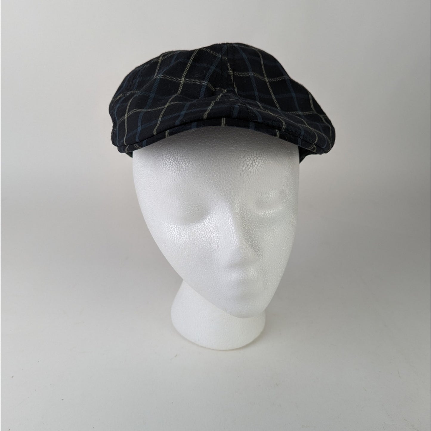 Plaid Newsboy Hat.  Small - Medium