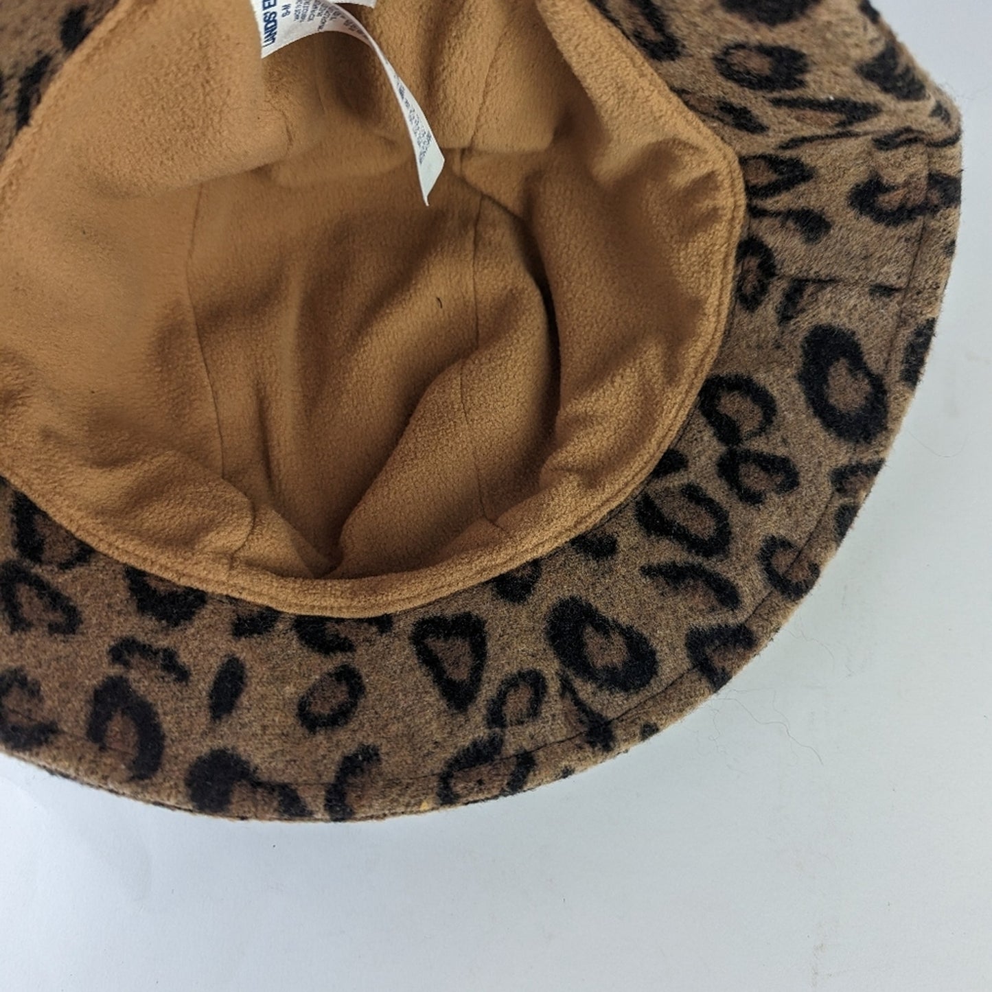 NWT Land's End Leopard Bucket Hat