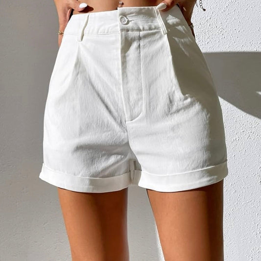 Vintage Ann Taylor White High Rise Shorts - 12