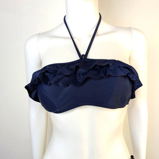 Hollister Ruffled Bikini Top L