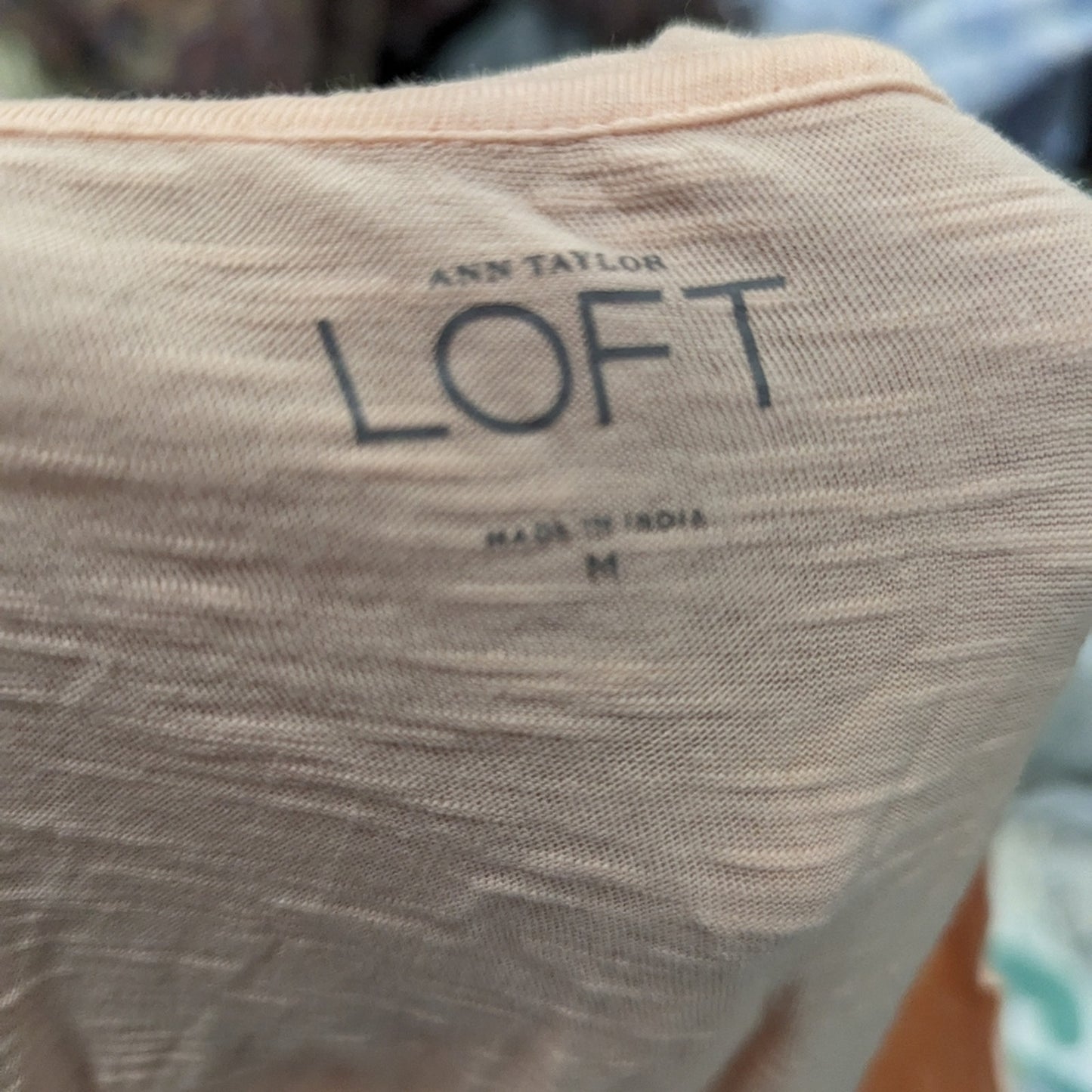 Loft Peach Top / Medium