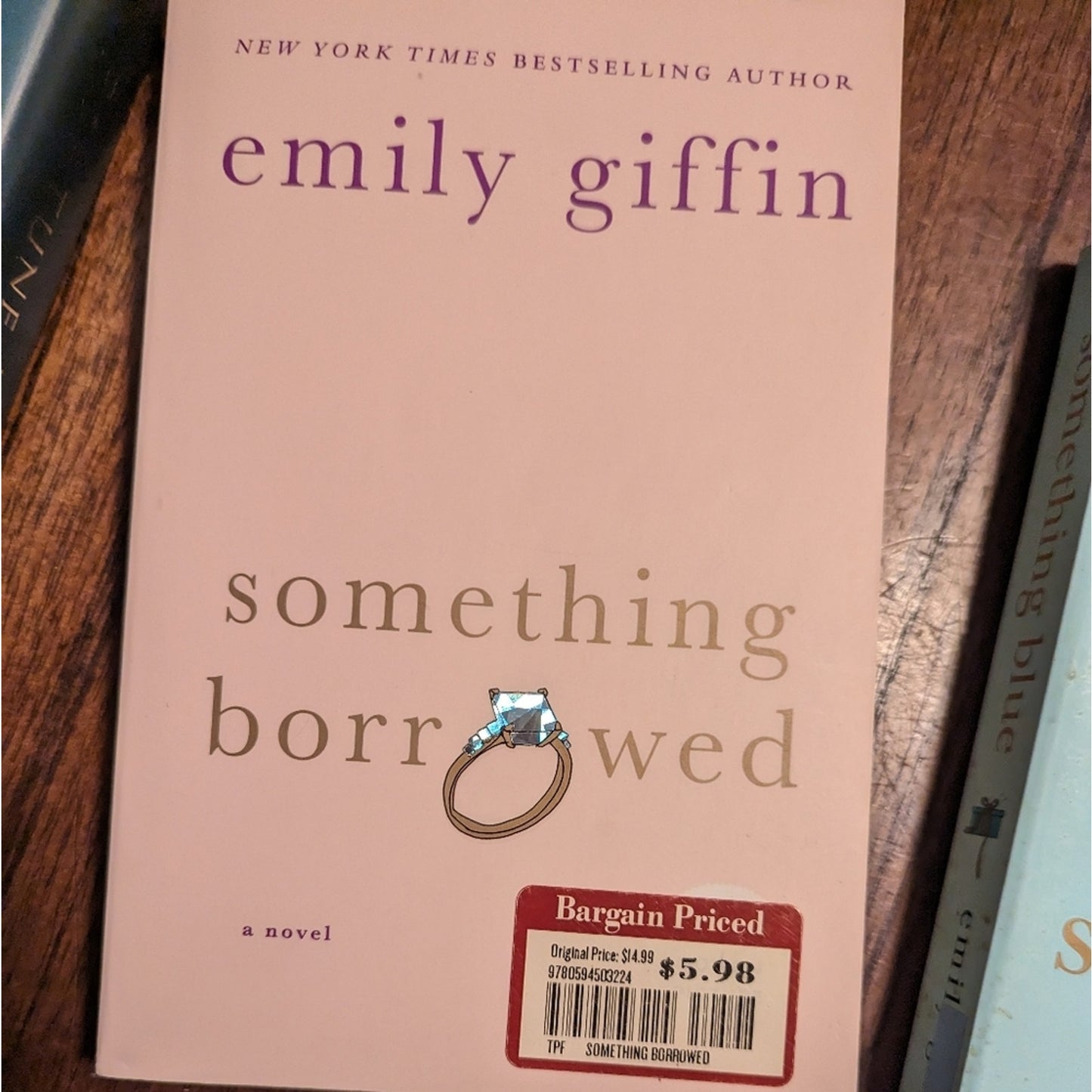 Bundle of Emily Giffen books, Something Borrowed/ Something Blue