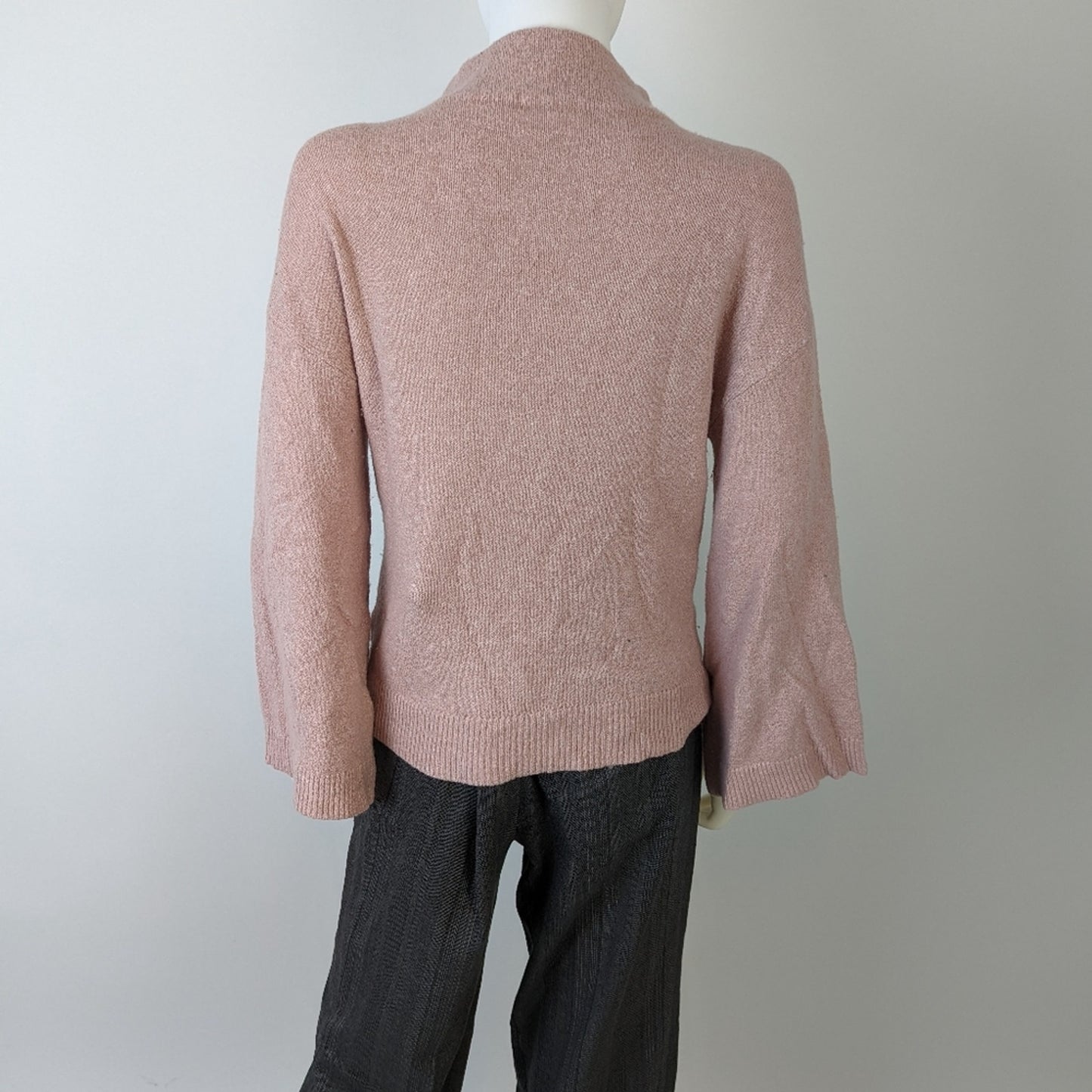 BP Mock Neck Pink Sweater XXS