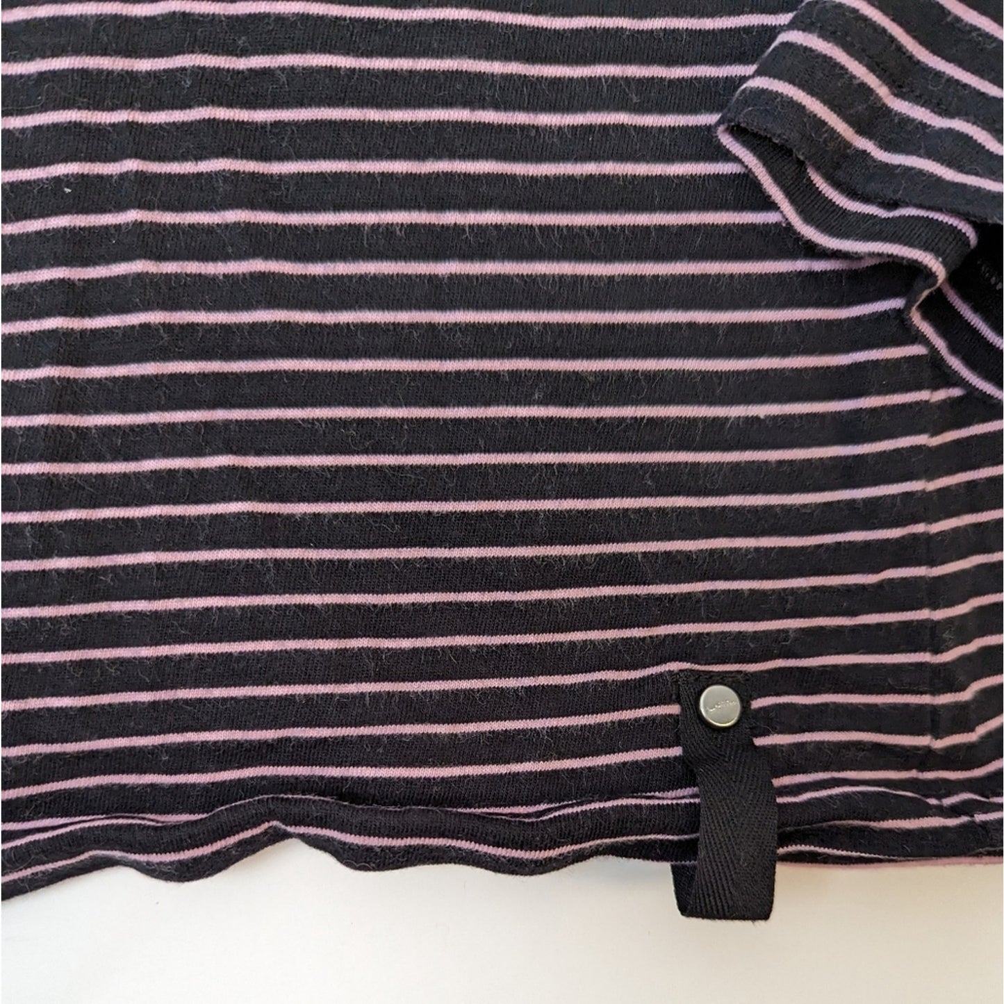 Lauren Ralph Lauren Striped Long Sleeve Tee Shirt / Small Petite