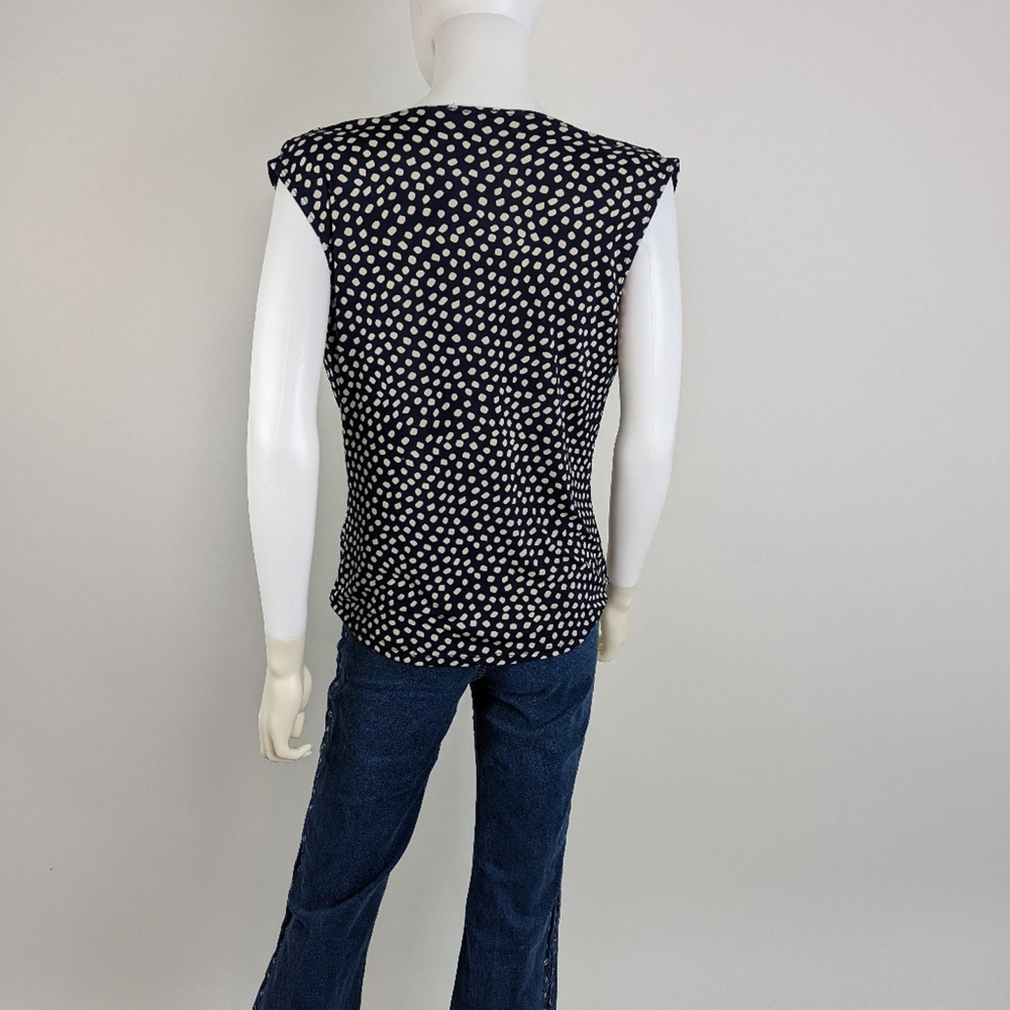 Polka Dot Blouse M