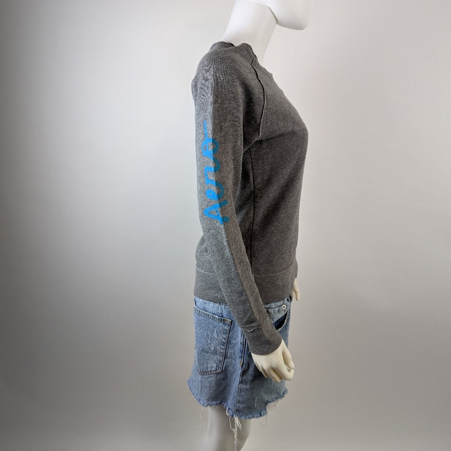 Aeropostale 87 Grey Sweatshirt M