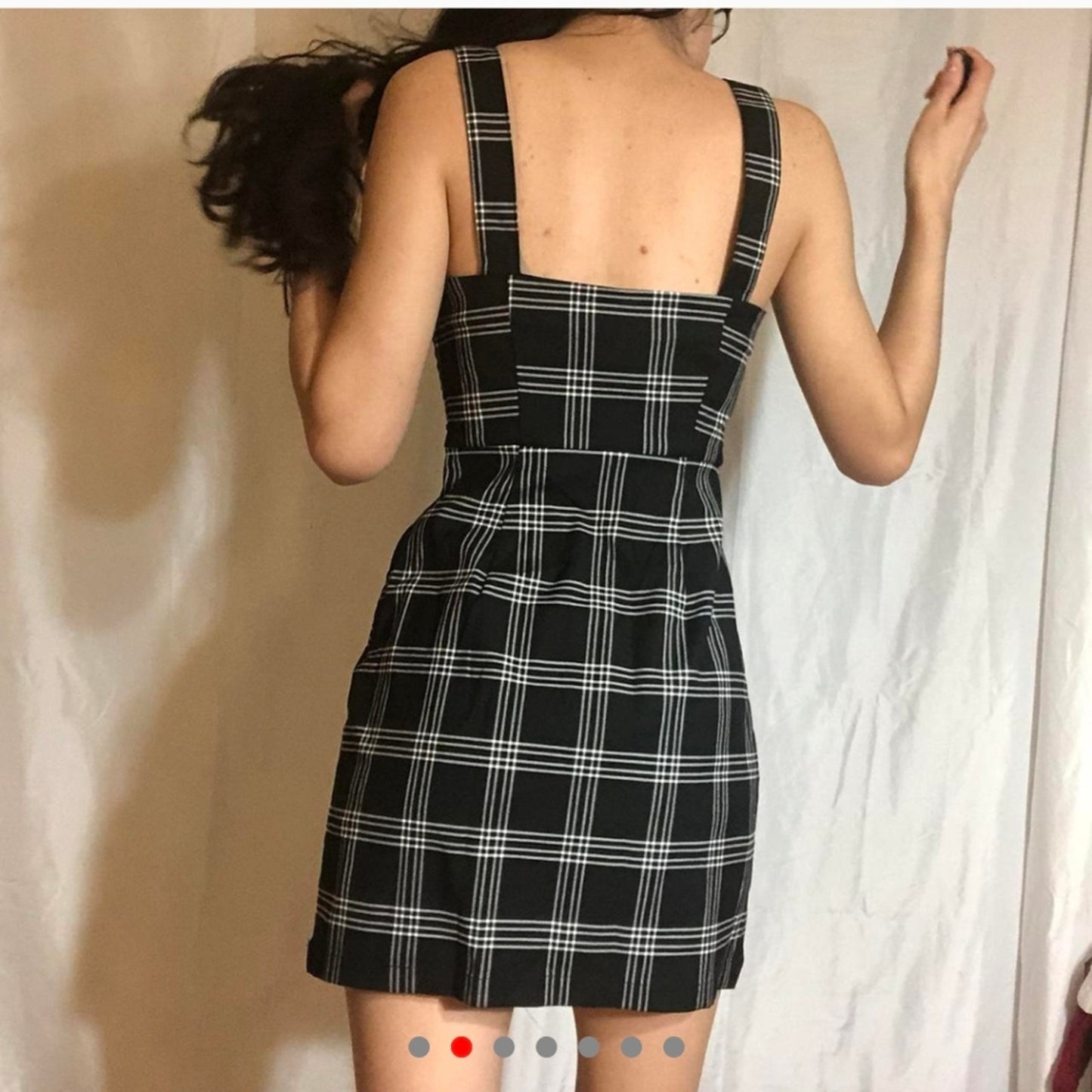 H & M Plaid Dress - Small