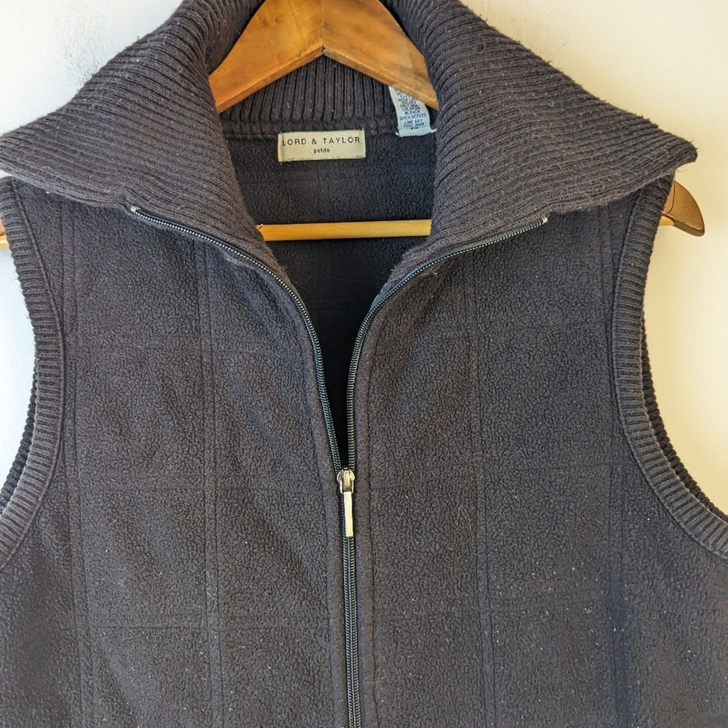 Lord & Taylor Fleece Vest - PL