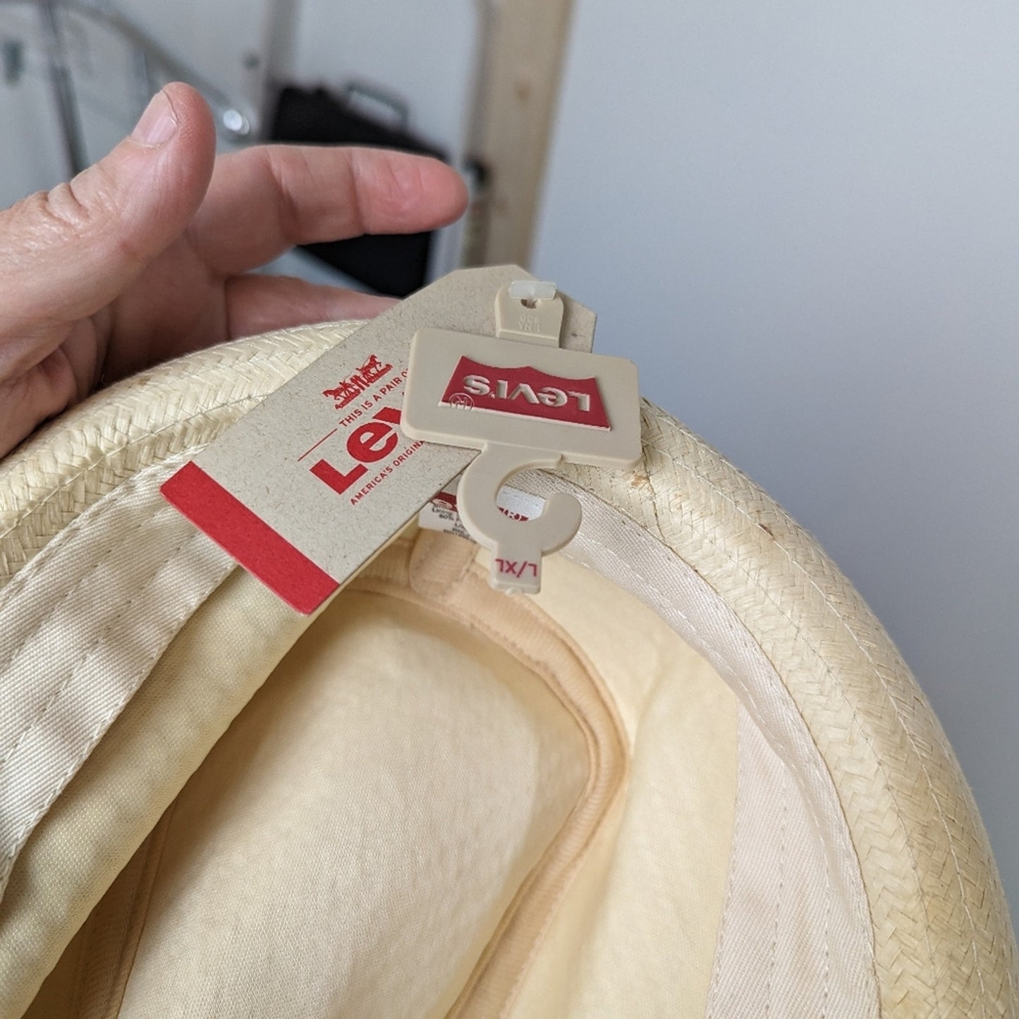 NWT Levi's Panama Straw Hat