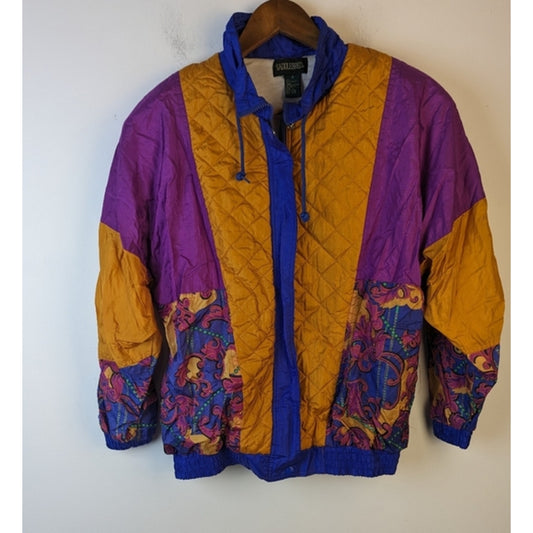 Vintage 80's Quilted Jacket - Small