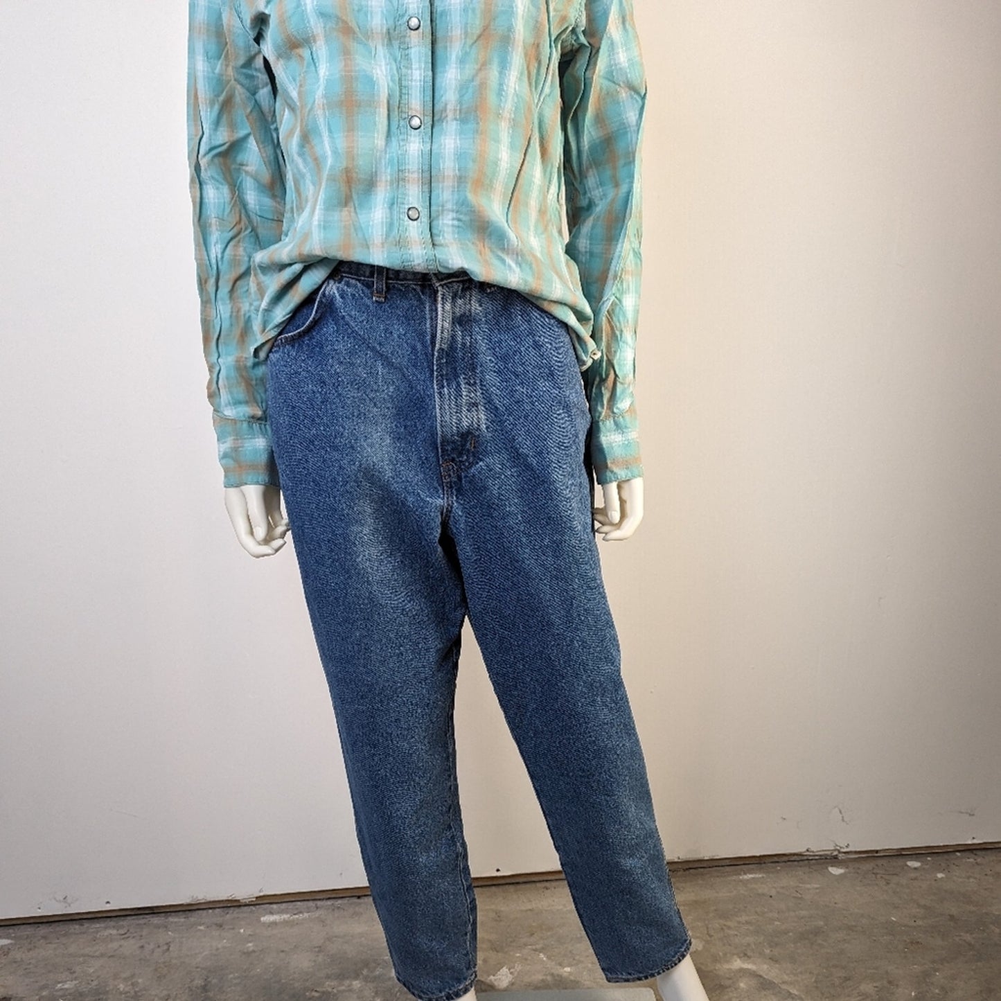 Vintage 80's Chic High Rise Jeans - 18