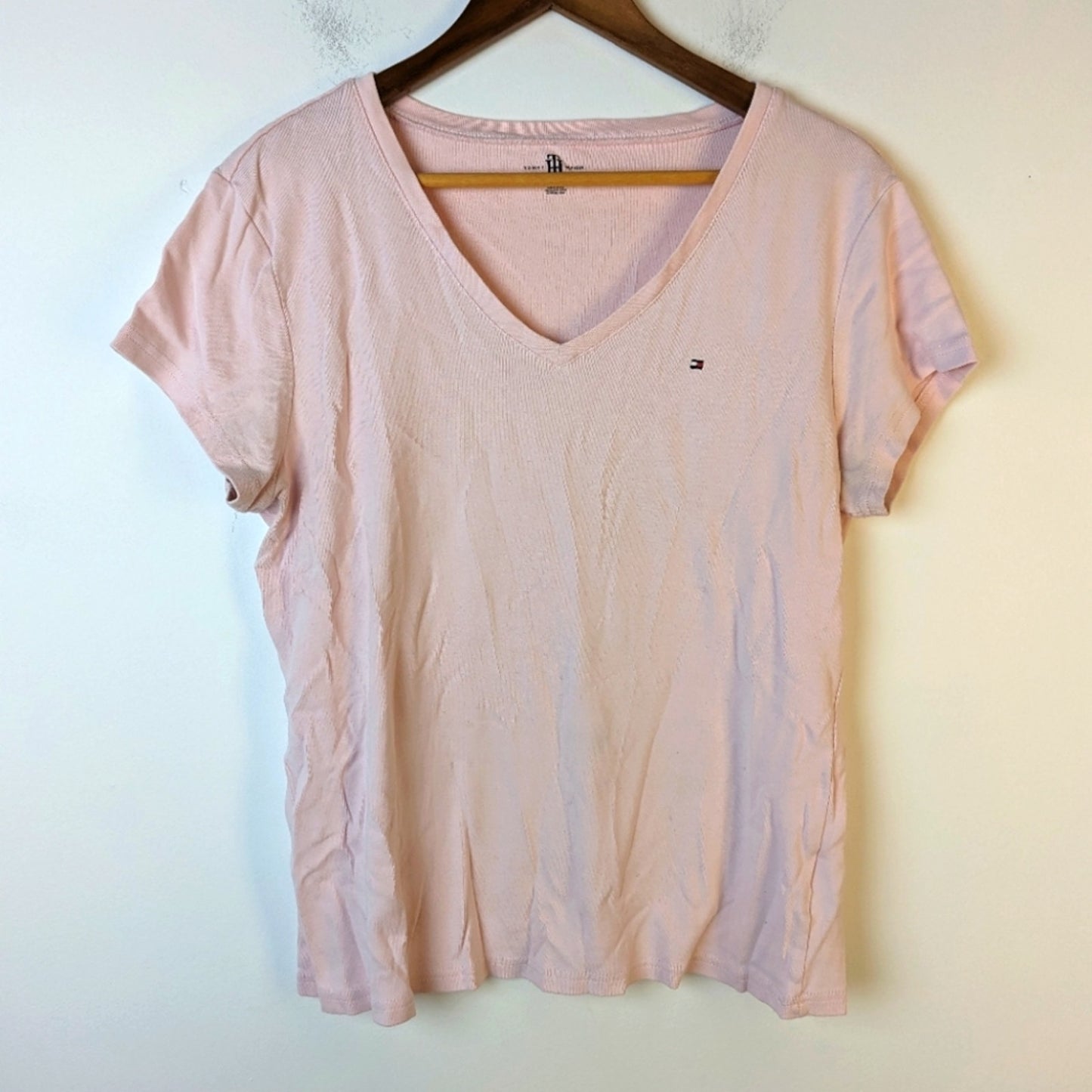 Tommy Hilfiger Pink Tee Shirt / XXL