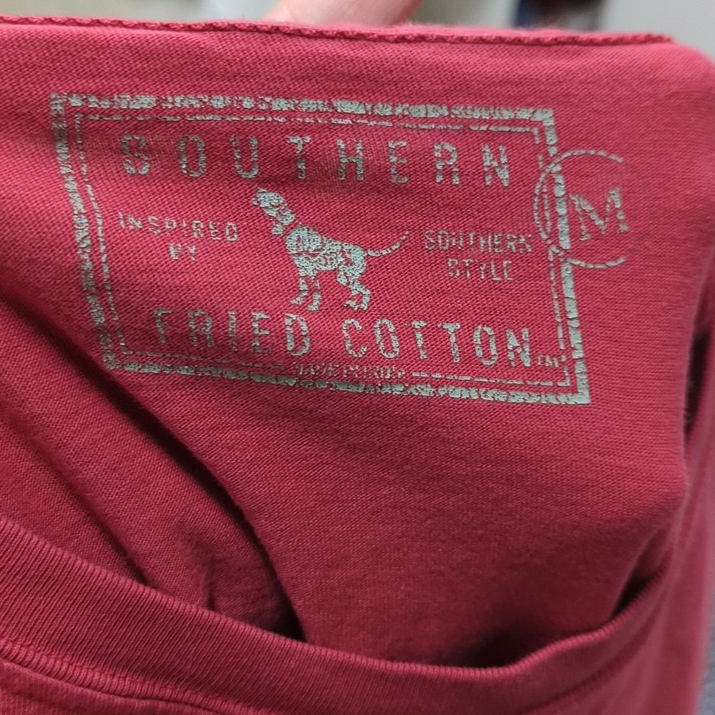 Southern Fried Cotton Tee Shirt M