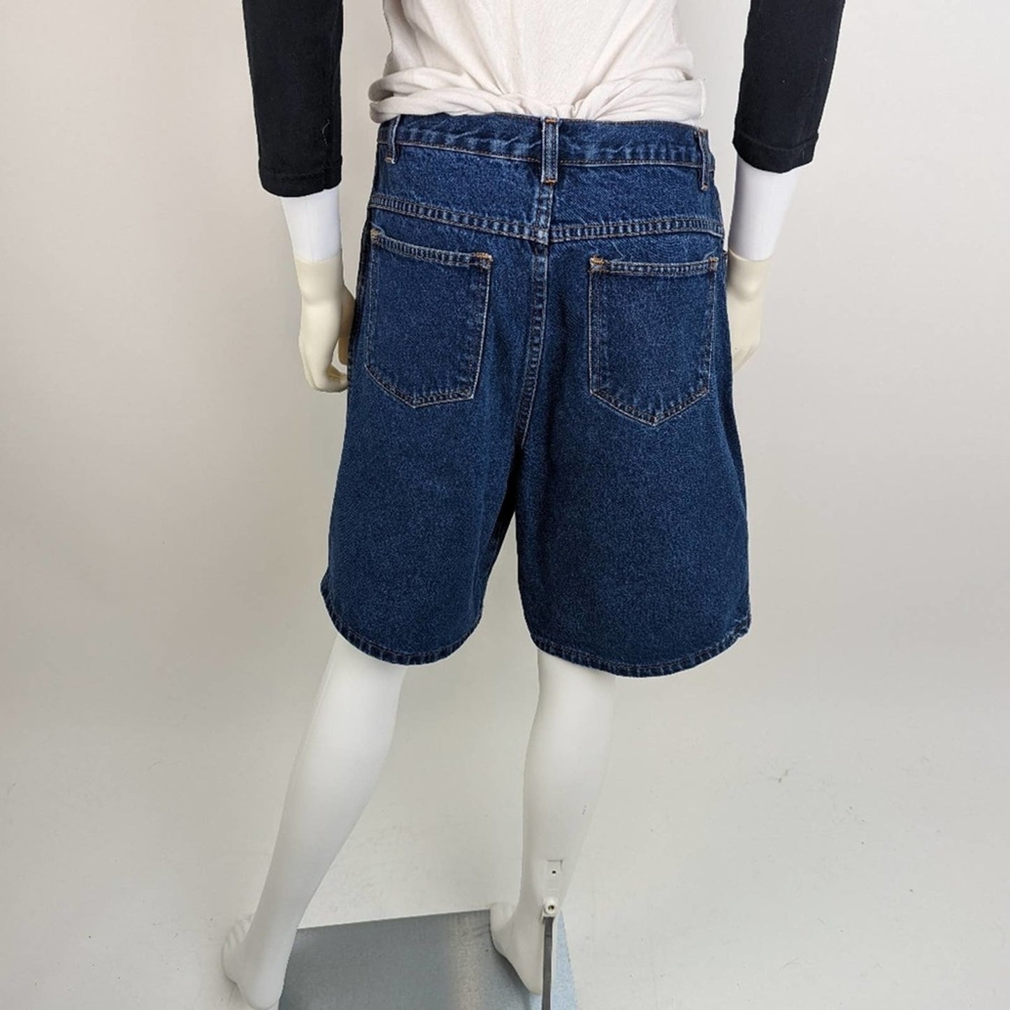 Vintage Backroad Blues High Waisted Jean Shorts 14